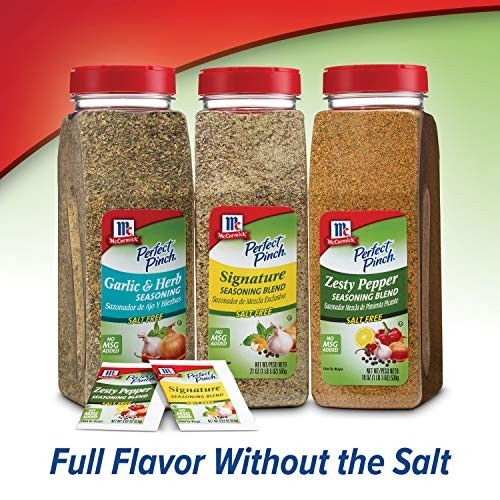 McCormick Perfect Pinch Signature Seasoning, 21 oz – One 21 Ounce Container of S