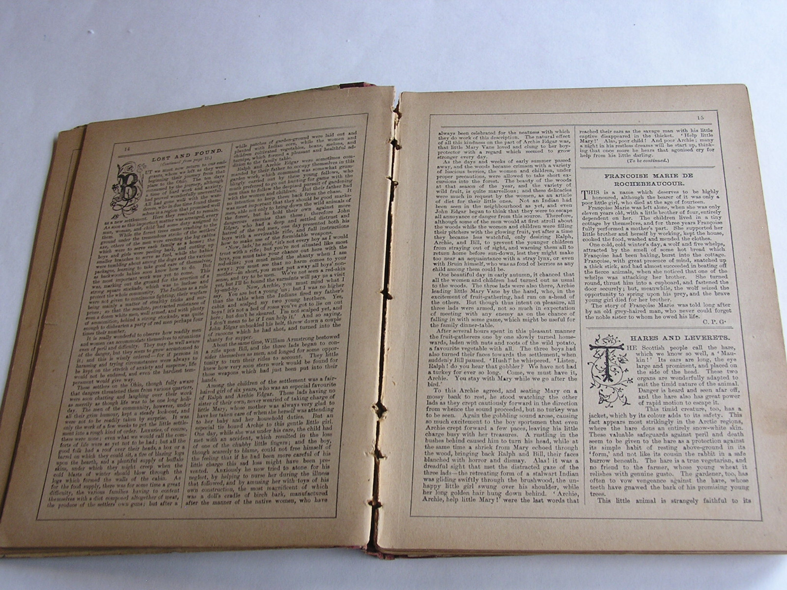 Vintage Rare 1889 Children’s hardcover- 166 pages