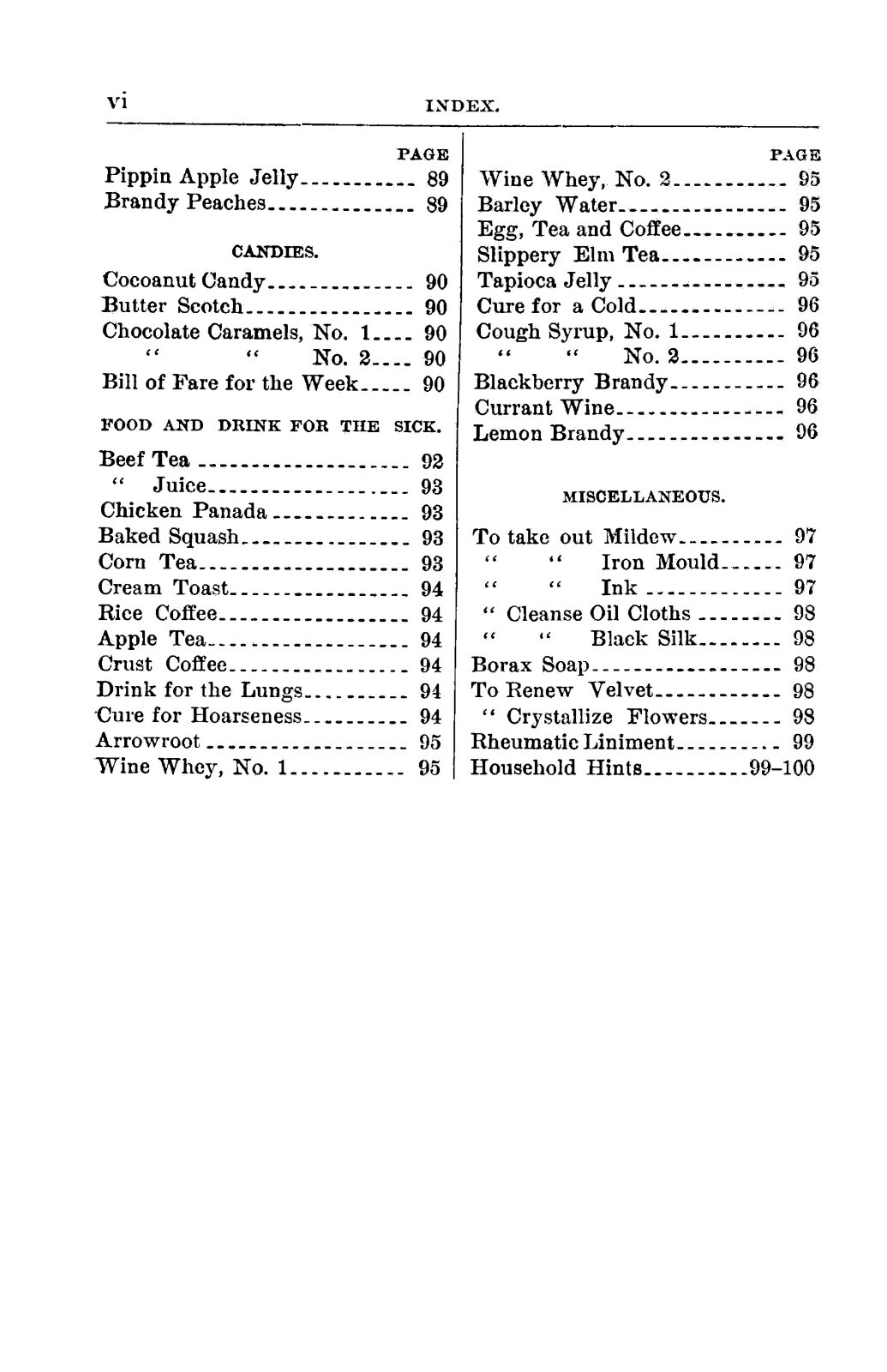 1883 First Dutch (Reformed) Vintage Cookbook 105 Pages