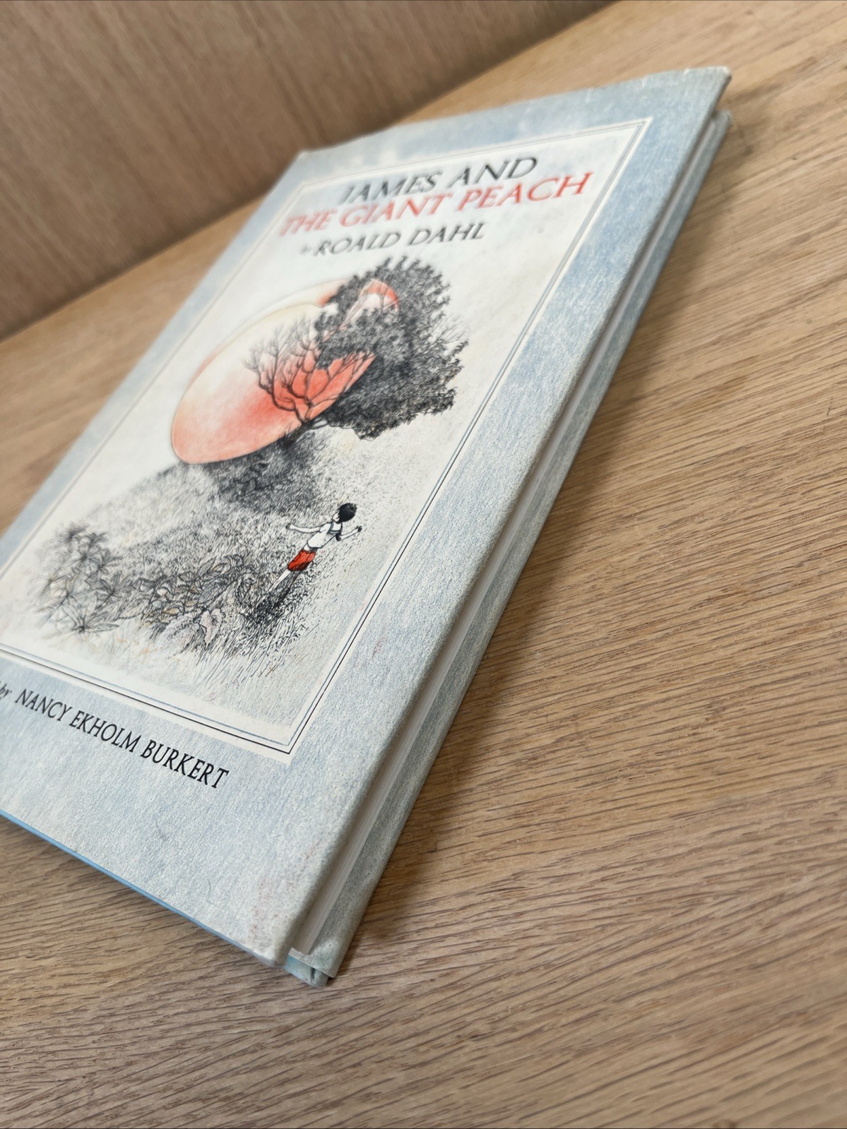 James and the Giant Peach by Roald Dahl HBDJ Early Printing