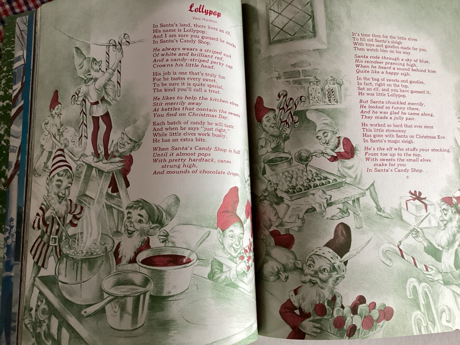 7 Ideals Christmas Magazines – 1955 – 1976 / Illustrations/ Poetry/ Vtg. Decor