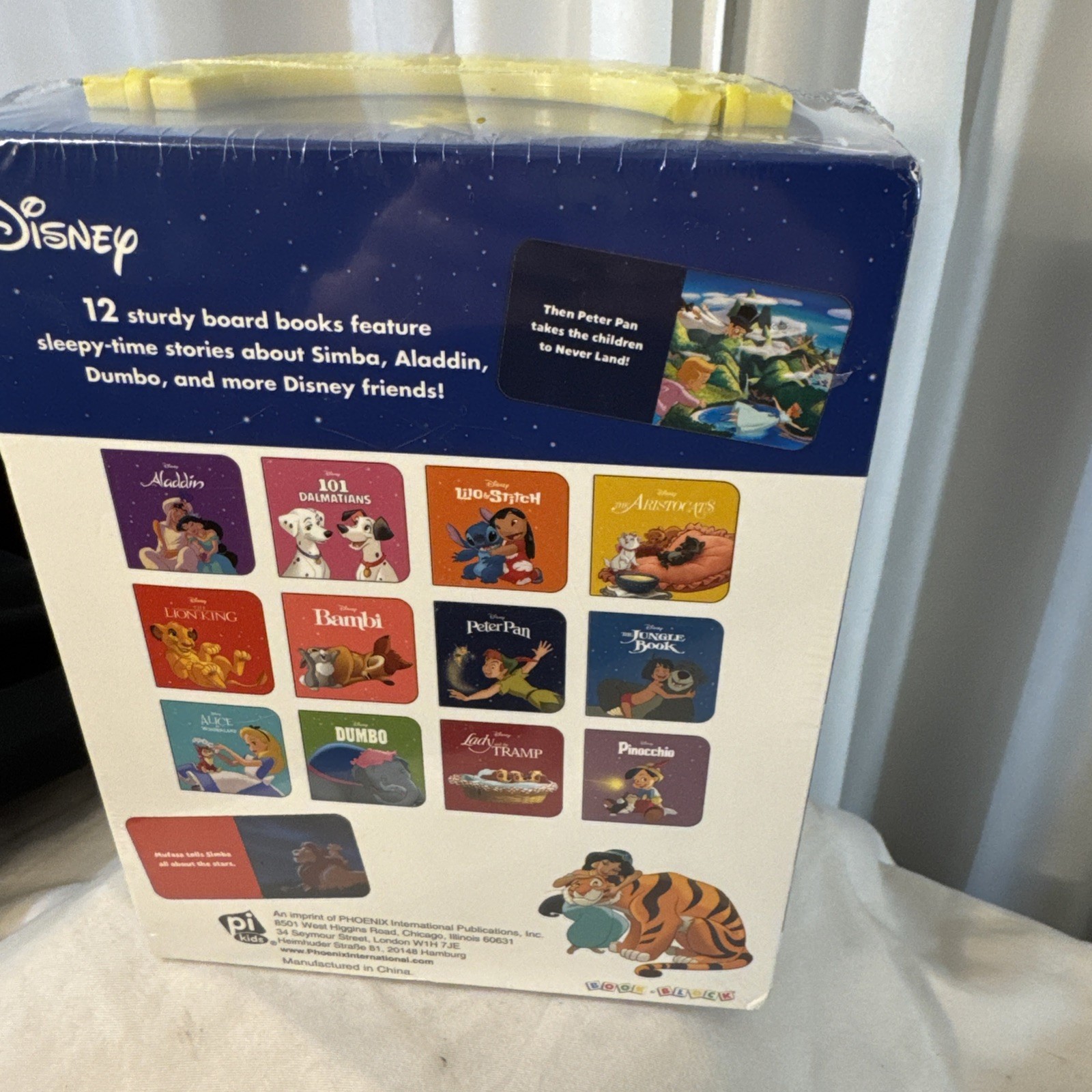 Disney: Bedtime Stories 12 Board Books by PI Kids (2025, Children’s Board Books