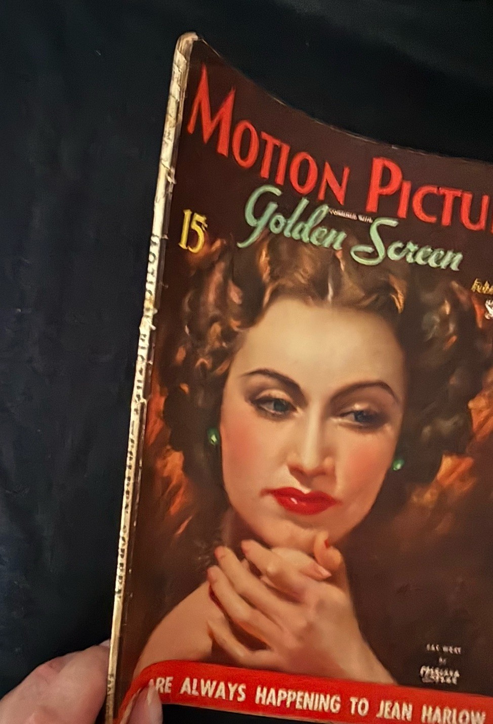 Fay Wray Motion Picture Golden Screen Movie Magazine Feb 1931 2 Cuts Very Rare