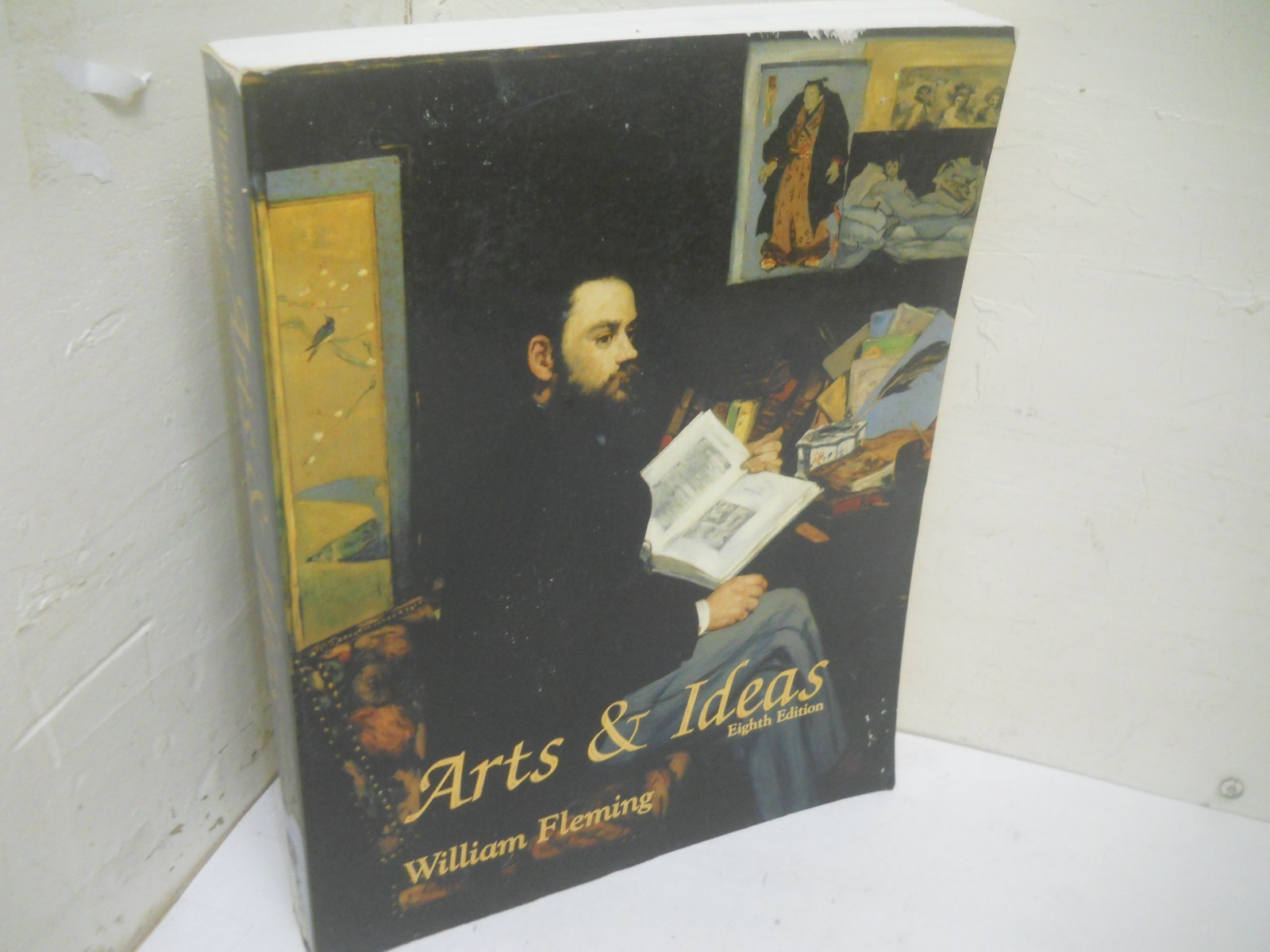 Arts & Ideas by William Fleming~ VG softcover, 8th Edition~ Ships Boxed.