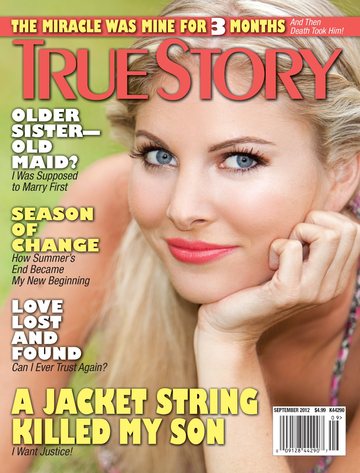 2012 True Story Magazines 9 issues, Apr, May, Jun, Jul, Aug, Sep, Oct, Nov & Dec