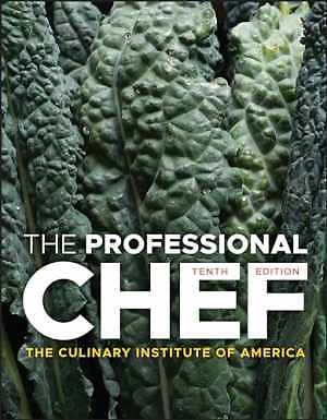 The Professional Chef – Hardcover, by The Culinary Institute of America – Good