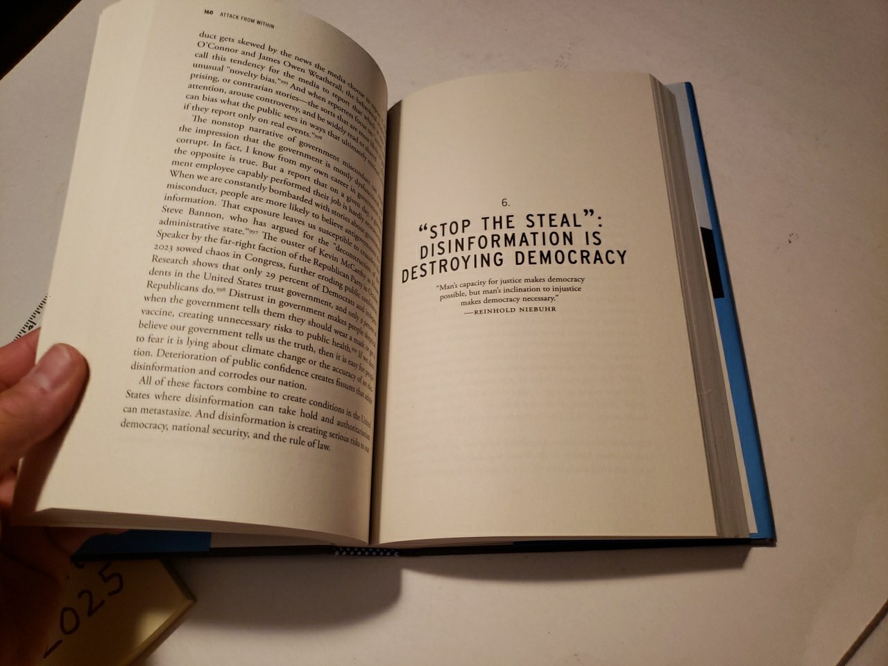 Attack from Within: How Disinformation Is Sabotaging by Barbara McQuade SIGNED