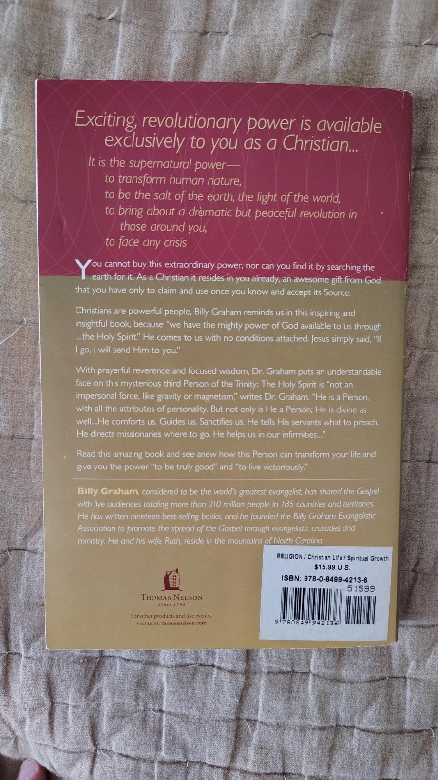 Eight disciples of christ book, Billy Graham, Tom Brown, Mickey Stonier, etc.