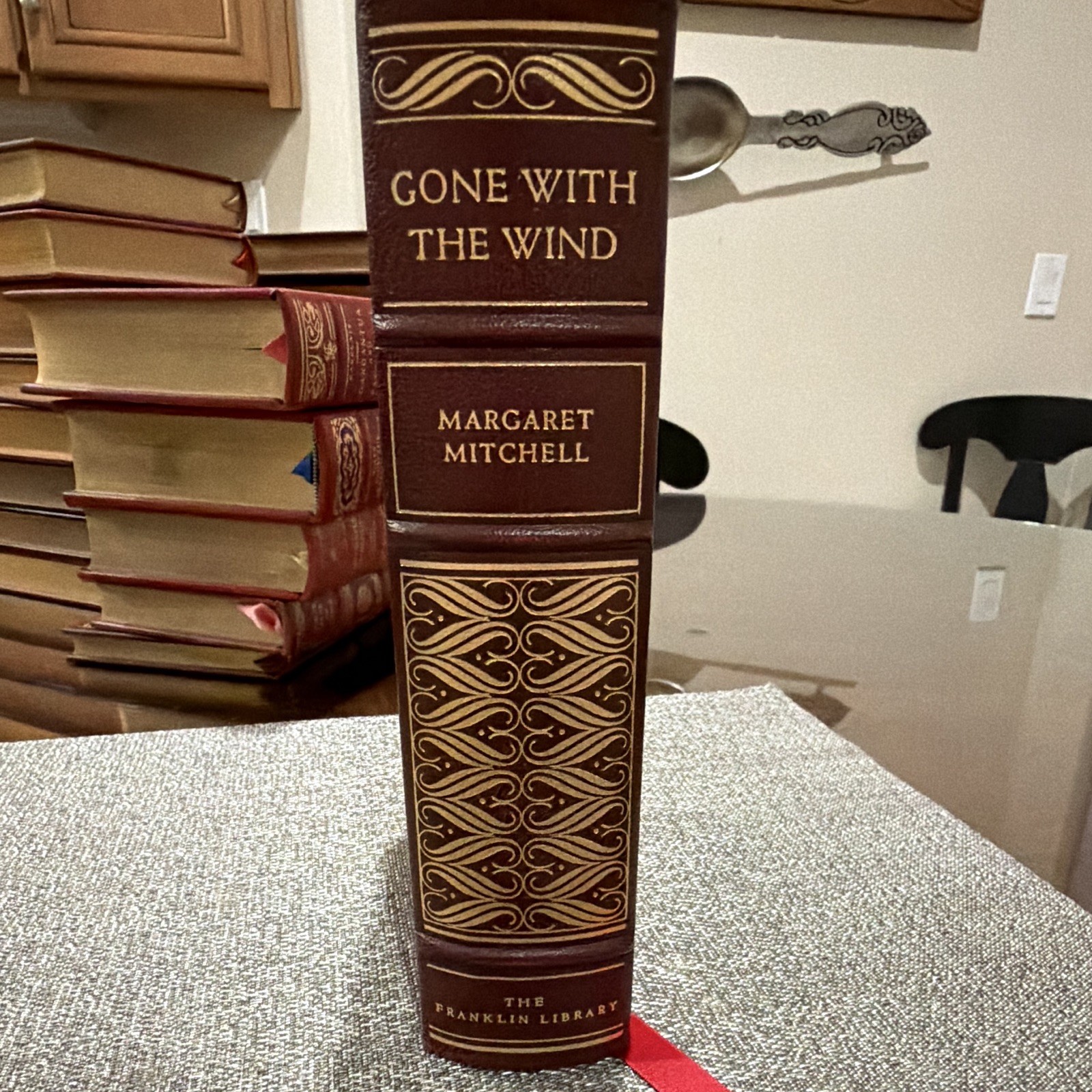 Margaret Mitchell Gone with the Wind Franklin Library Leather Bound Hardcover