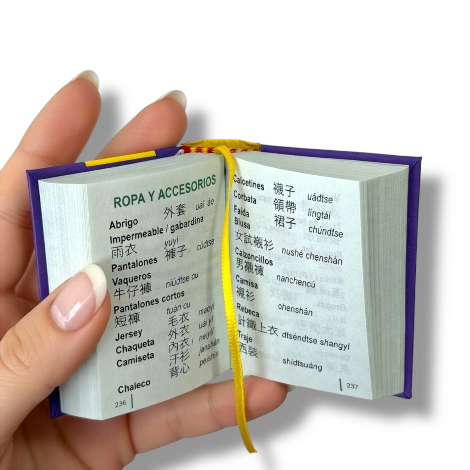 Guía Práctica de Conversación Español Chino mini book hardcover 430 pages