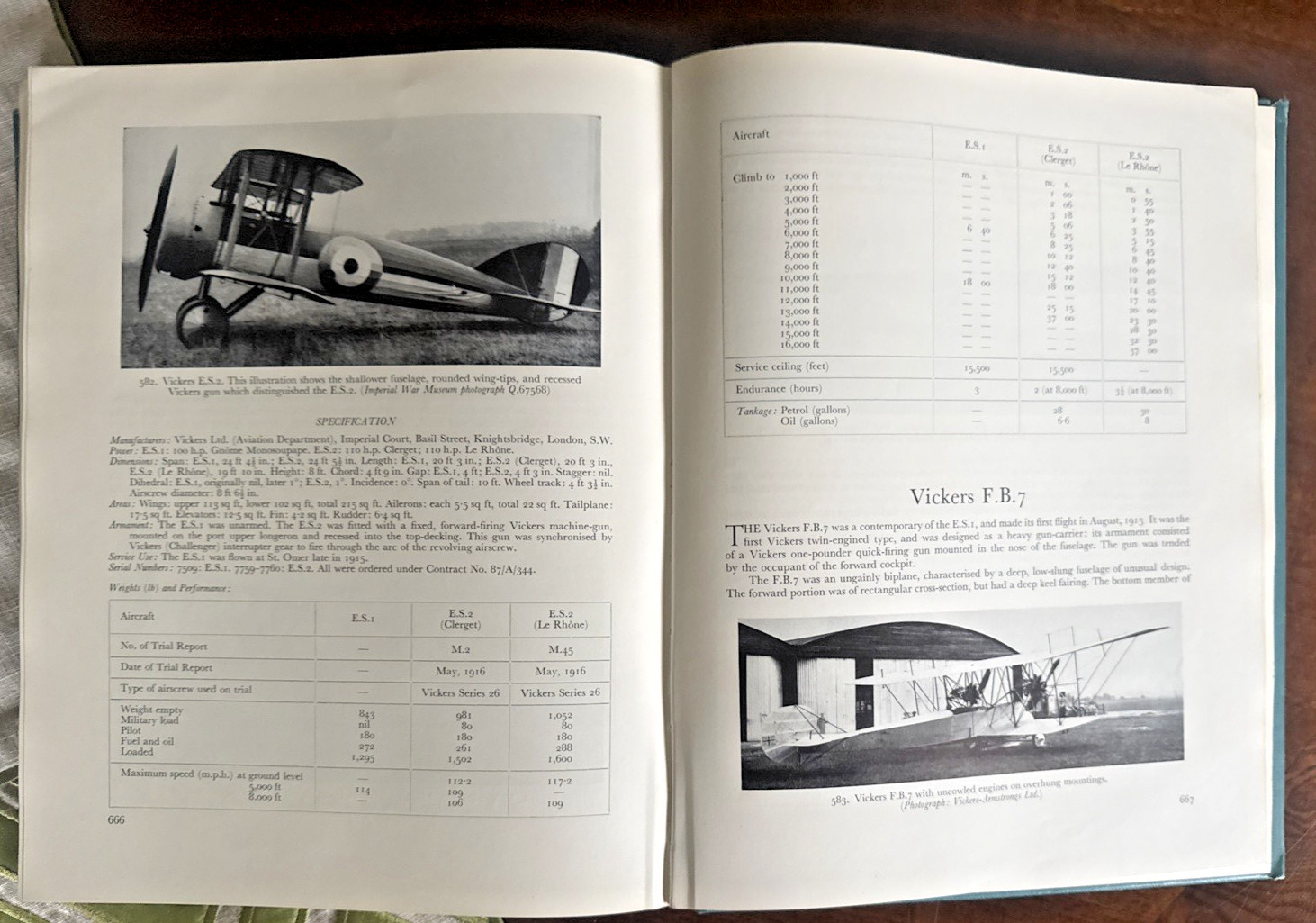 British Aeroplanes 1914-18 RAF J.M. Bruce 1957 airplanes 1st Ed. illus WWI TEAL