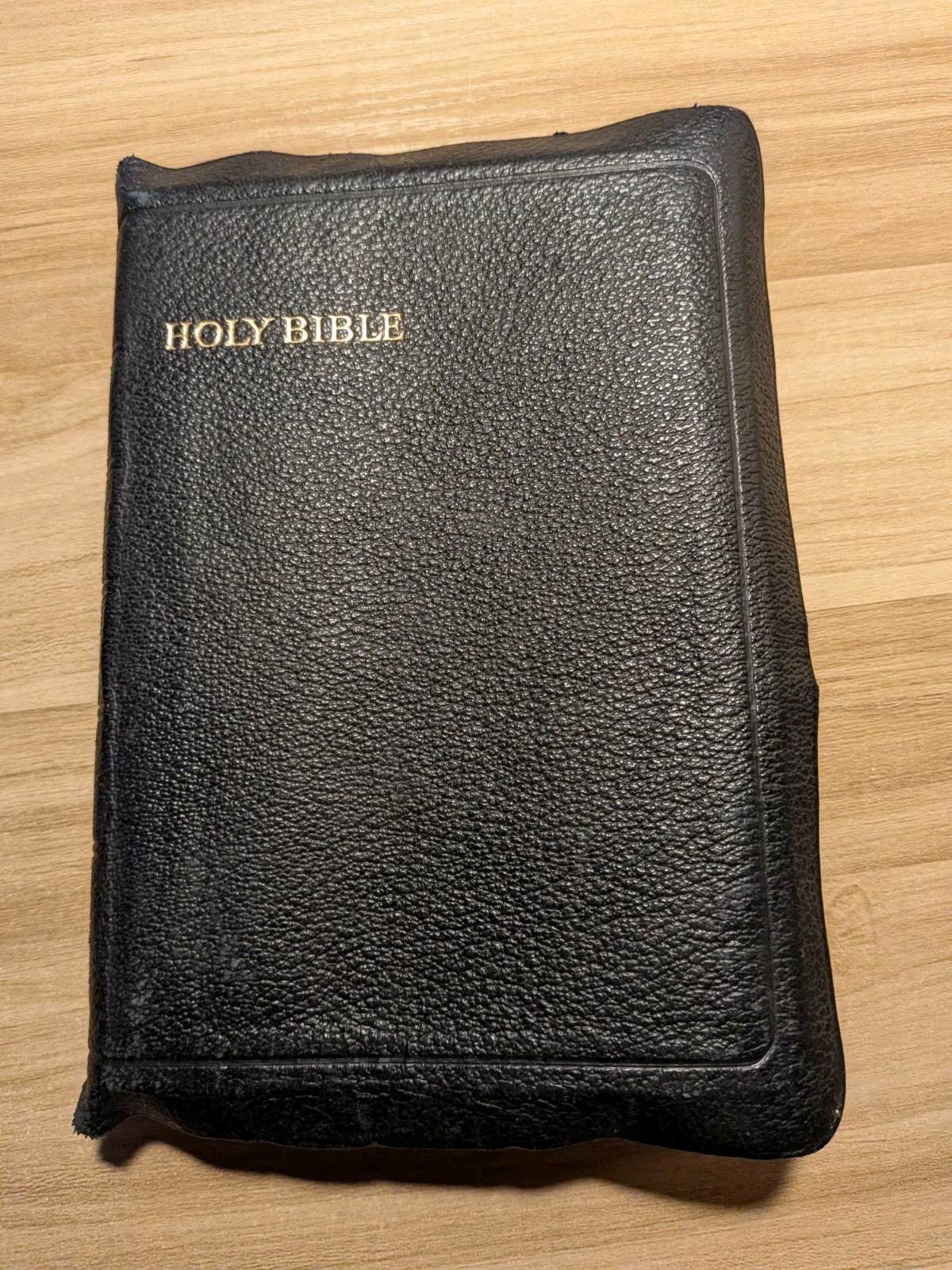 Vintage Holy Bible KJV Collins Clear-Type Press 1946 Illustrated Great Britain