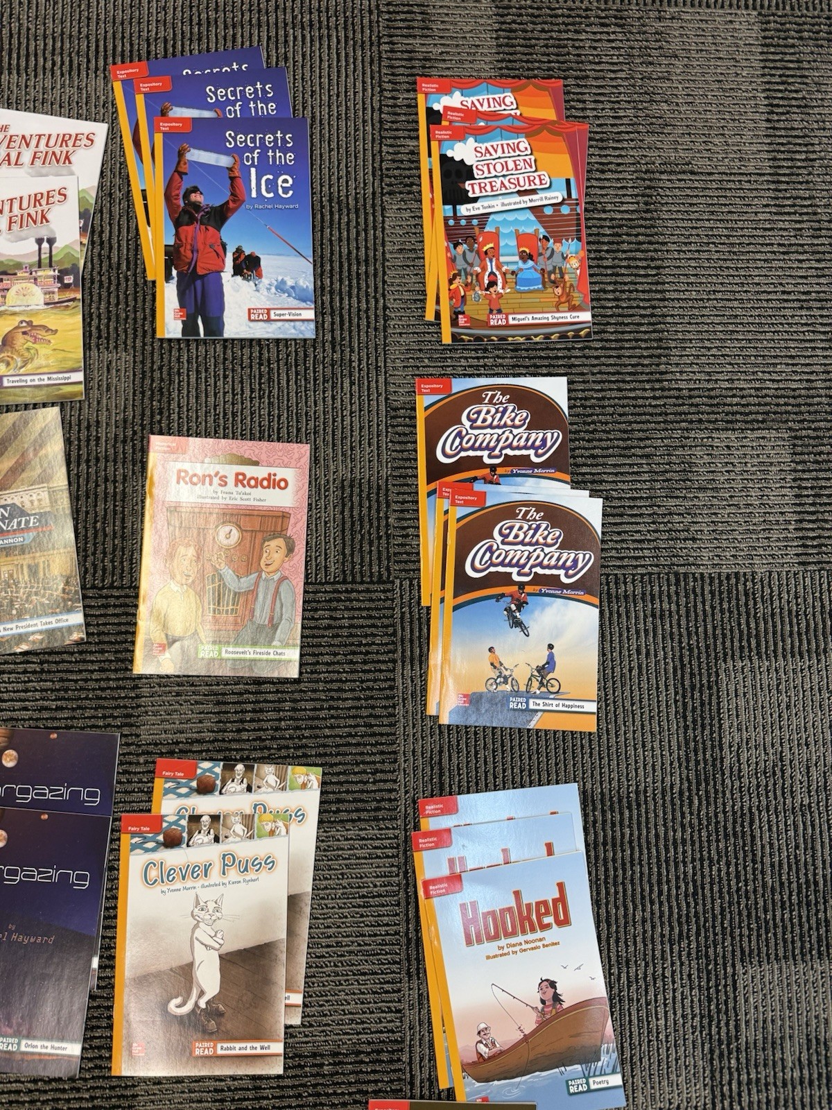 45 McGraw Hill Grade 4 Leveled Readers Classroom Book Lot Paired Read Homeschool