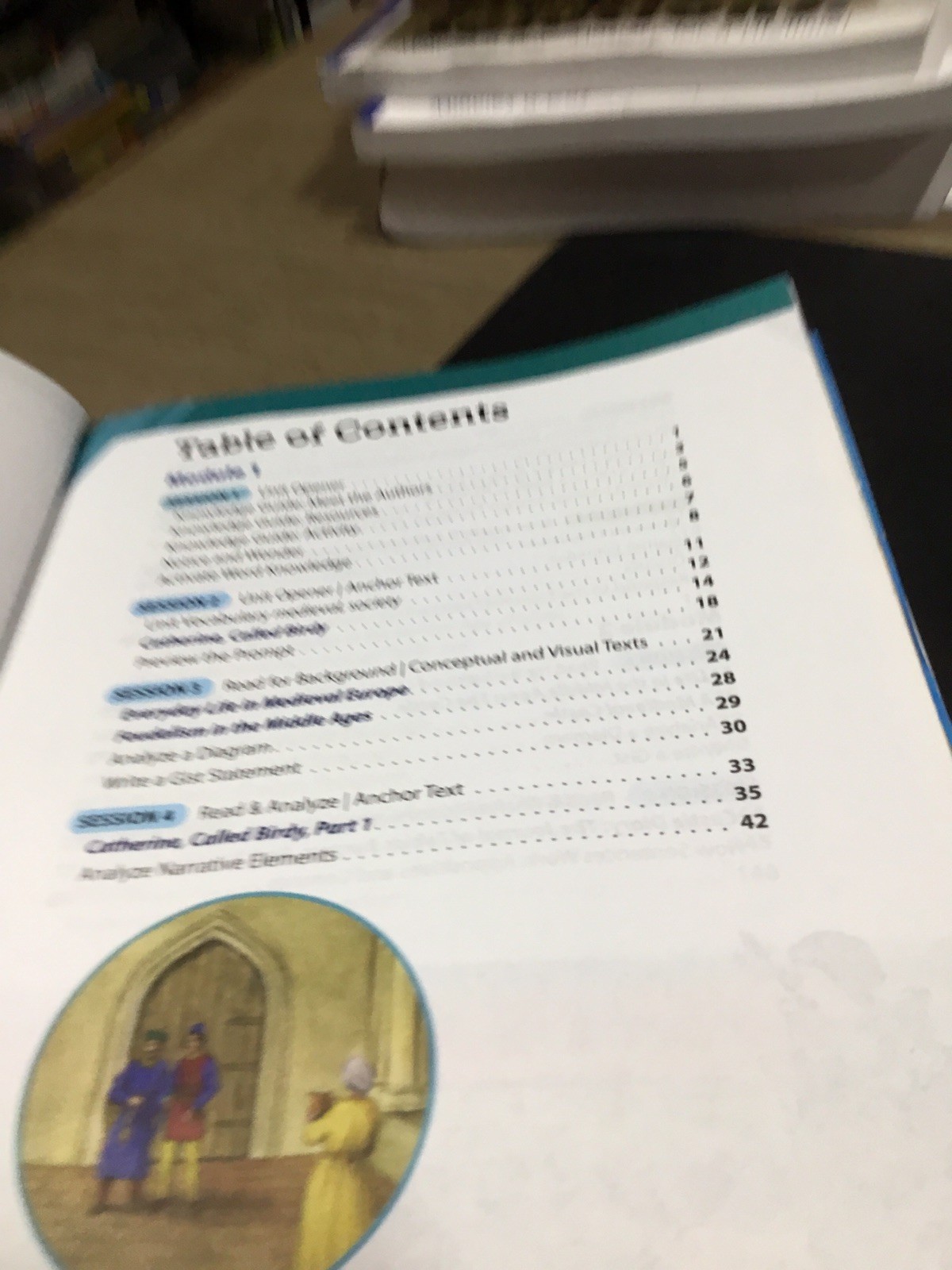 Magnetic Literacy 2 Unit 6 2027 Edition “Growing Up in the Middle Ages NEW BOOK