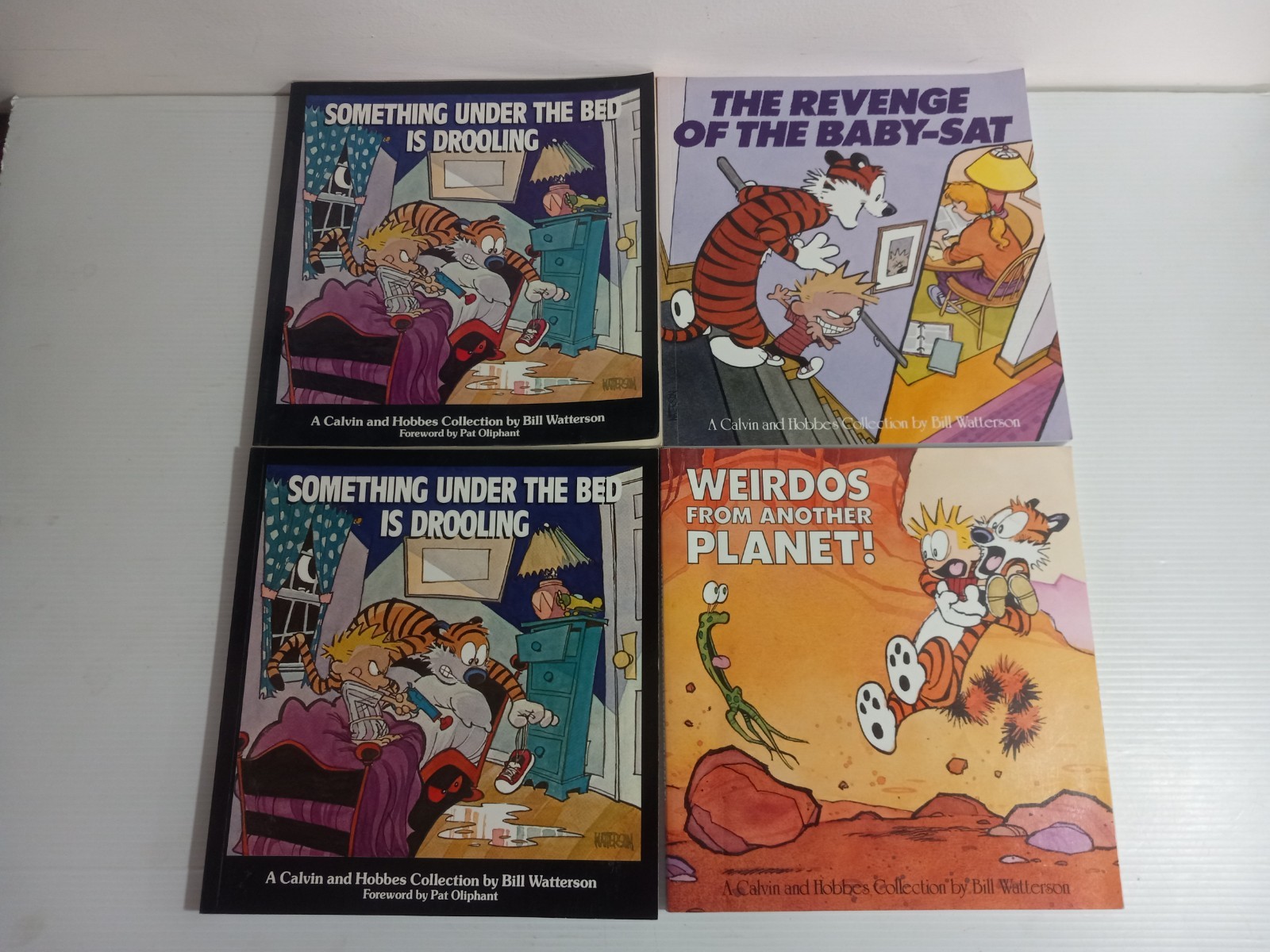 Calvin & Hobbes LOT of 6 Books Paperback Bill Watterson Cartoon