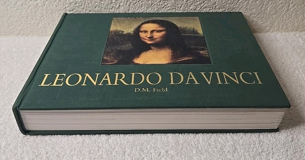 Leonardo da Vinci by D.M. Field (2004 Wellfleet Press Hardcover Coffee Table