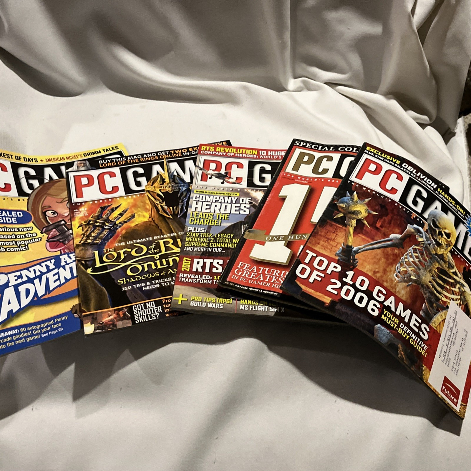 PC Gamer Magazine Lot of 29 Magazines Multi Years 99-2020 See Pics