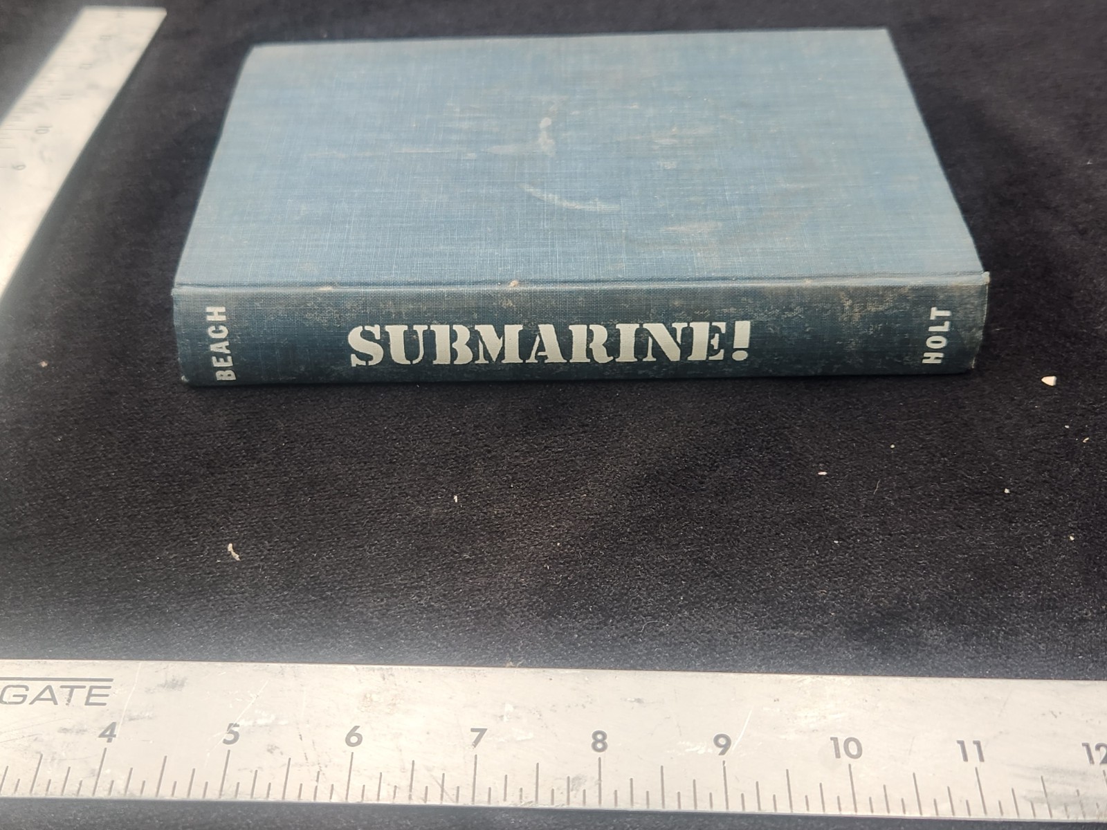 SUBMARINE! by Commander Edward L. Beach, HC/DJ, WWII 1939-45, Publ. Holt
