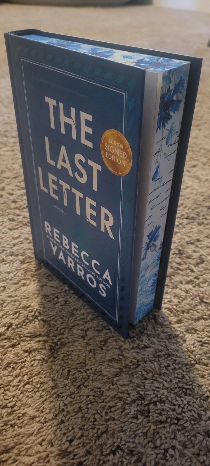 Signed Rebecca Yarros The Last Letter Signed Deluxe Edition IN HAND