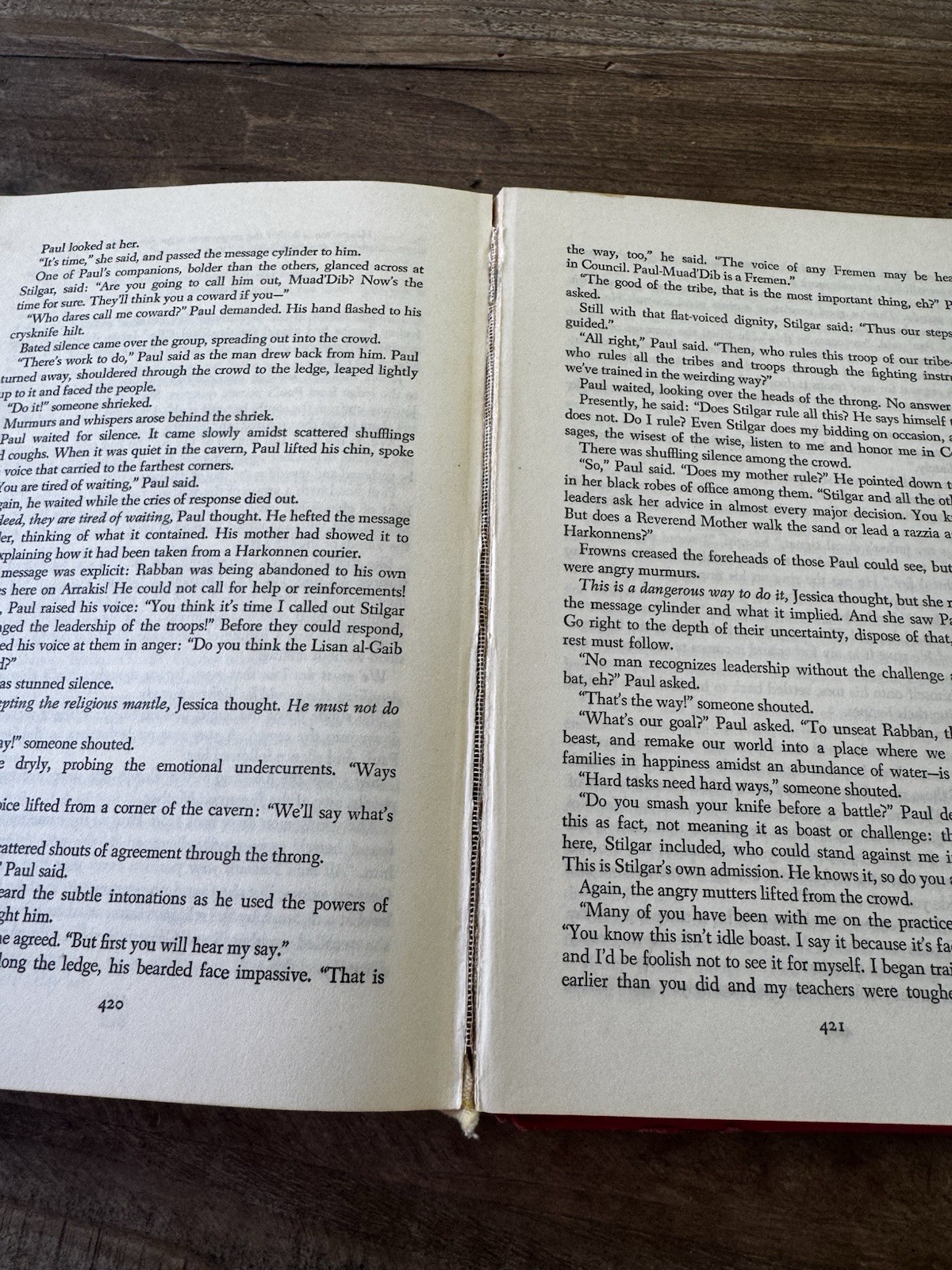 Frank Herbert Dune Hardcover Book Club Edition (BCE) 47M Gutter Code Reading Cop