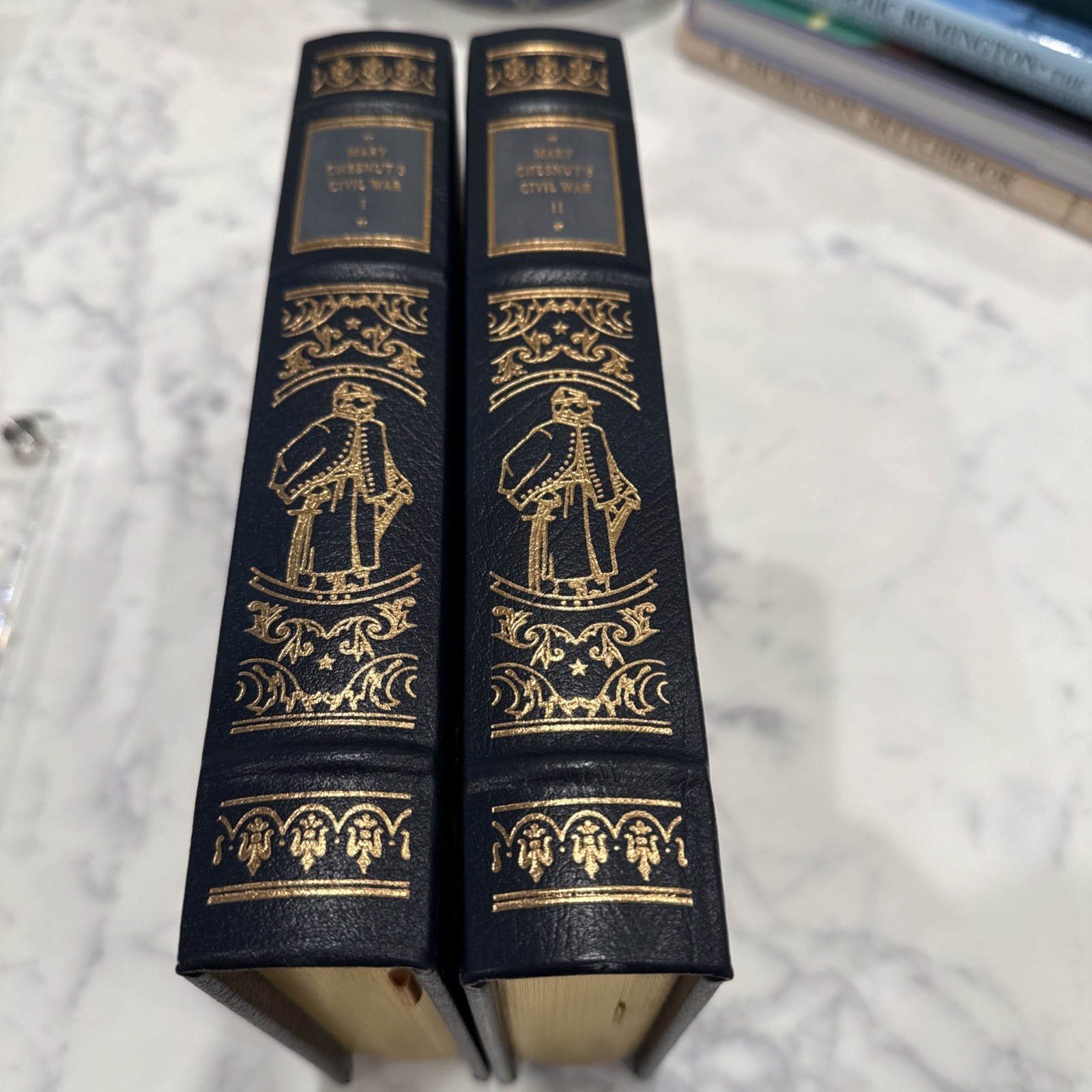 2V SET Easton Press MARY CHESNUT AMERICAN CIVIL WAR UNION ARMY CSA Chesnut’s