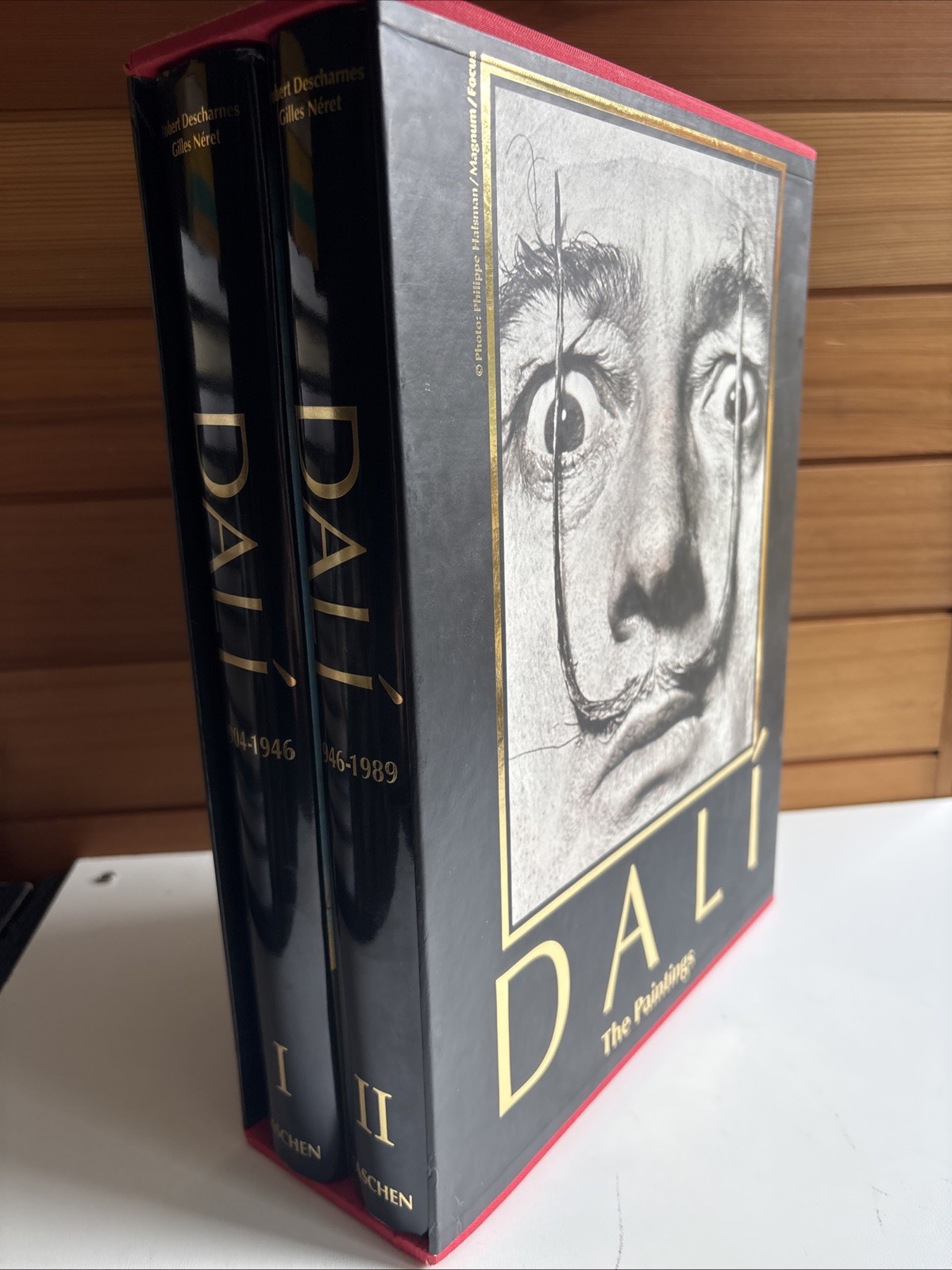 SALVADOR DALI The Paintings Benedikt Taschen Volumes I and II Hardcover Slipcase