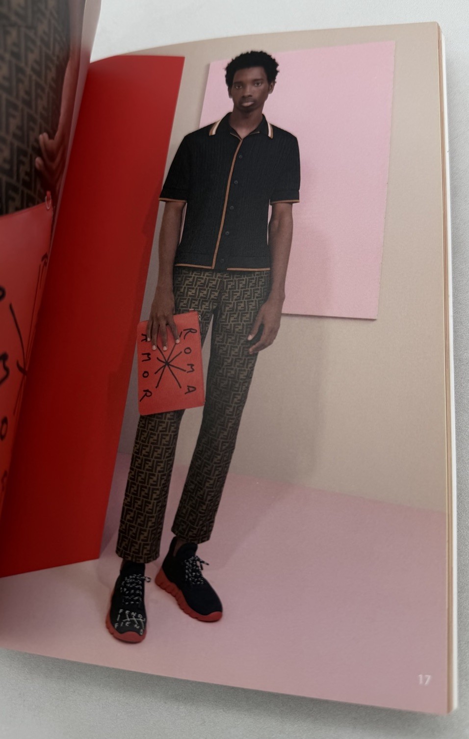 “FENDI” ROMA Spring / Summer 2019 Men’s Collection Catalog Booklet
