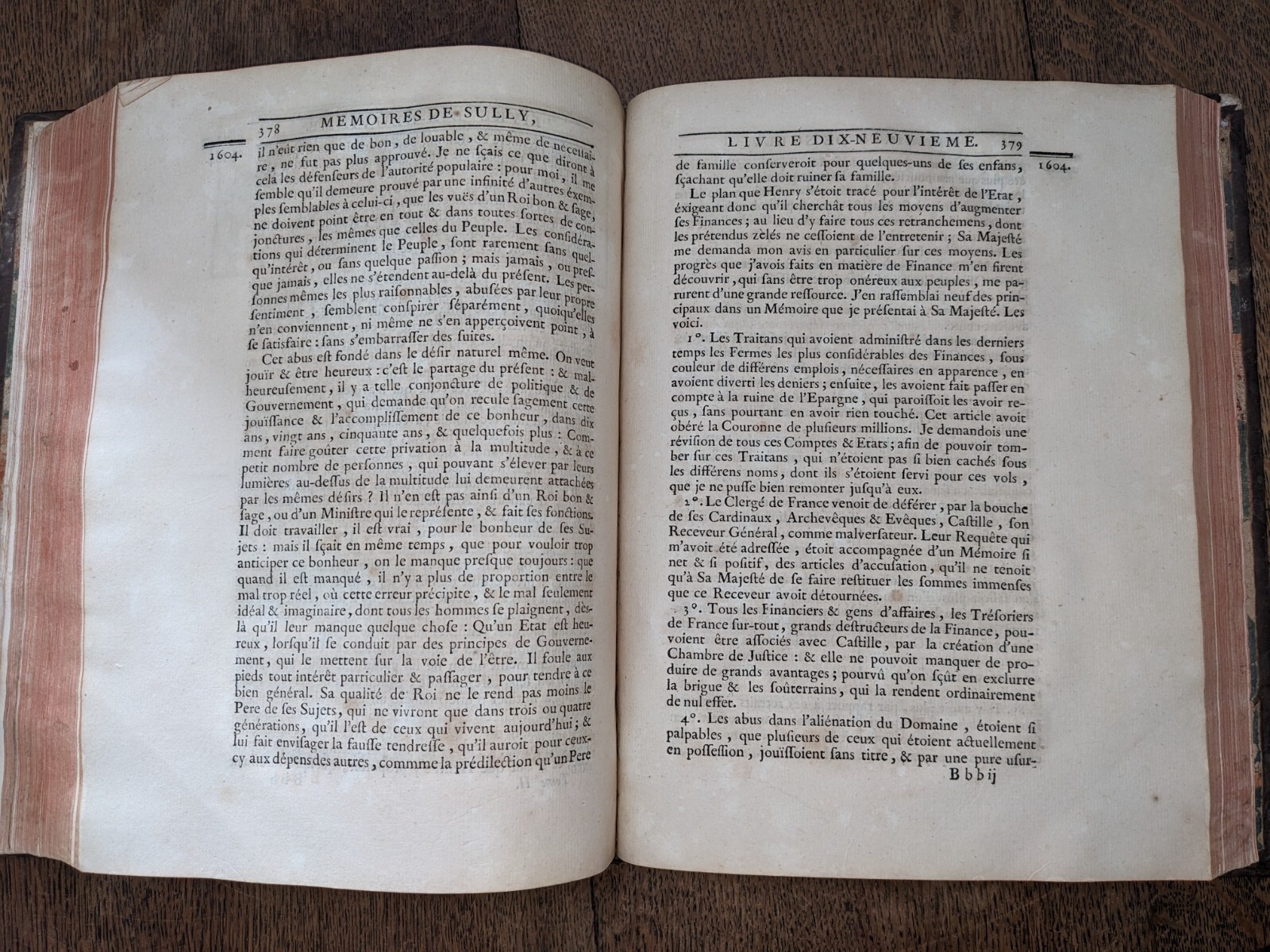 antique book-Mémoires de Maximilien de Béthune, Duc De Sully T 2 – 1747- in 4