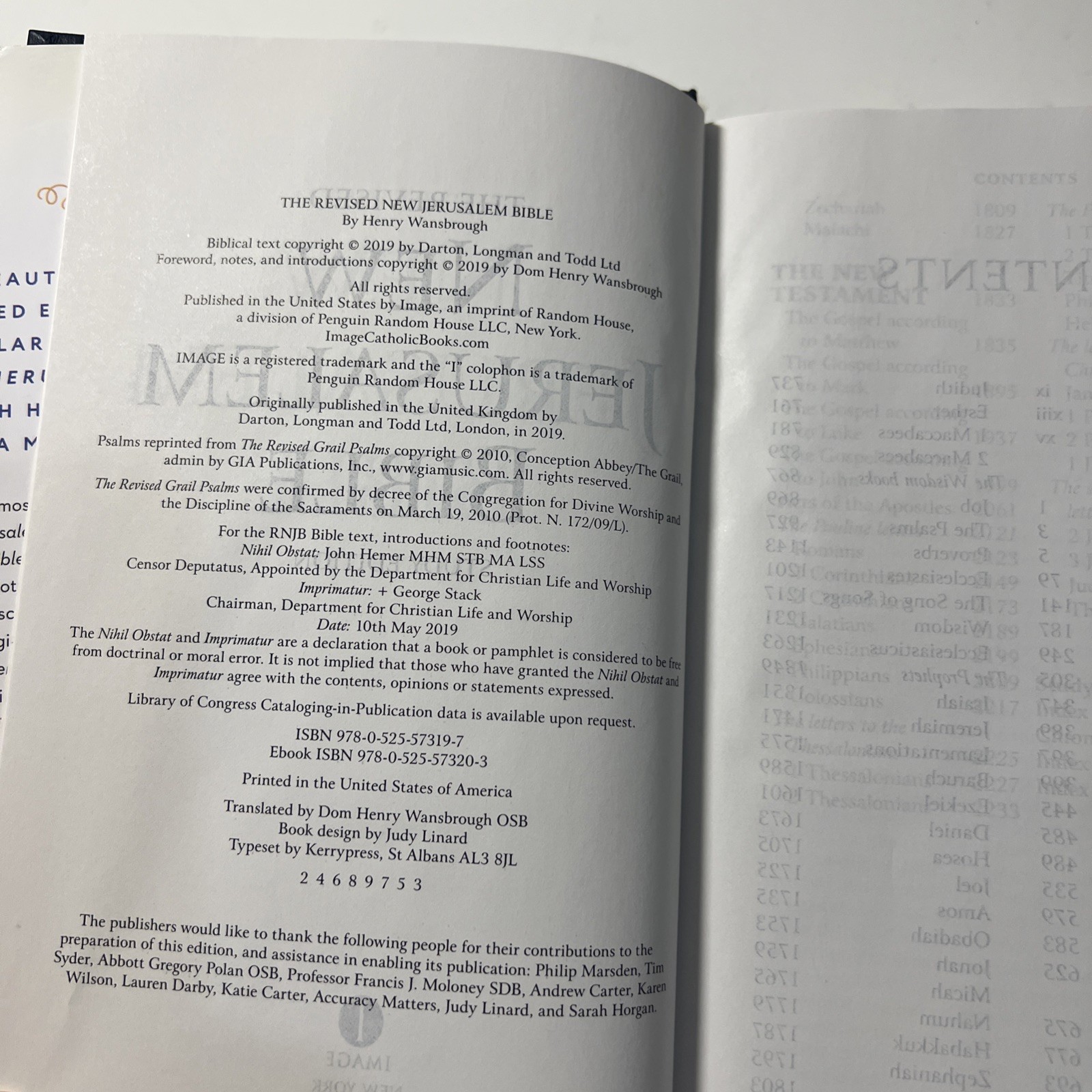 Revised New Jerusalem Bible: Study Edition by Henry Wansbrough Like new