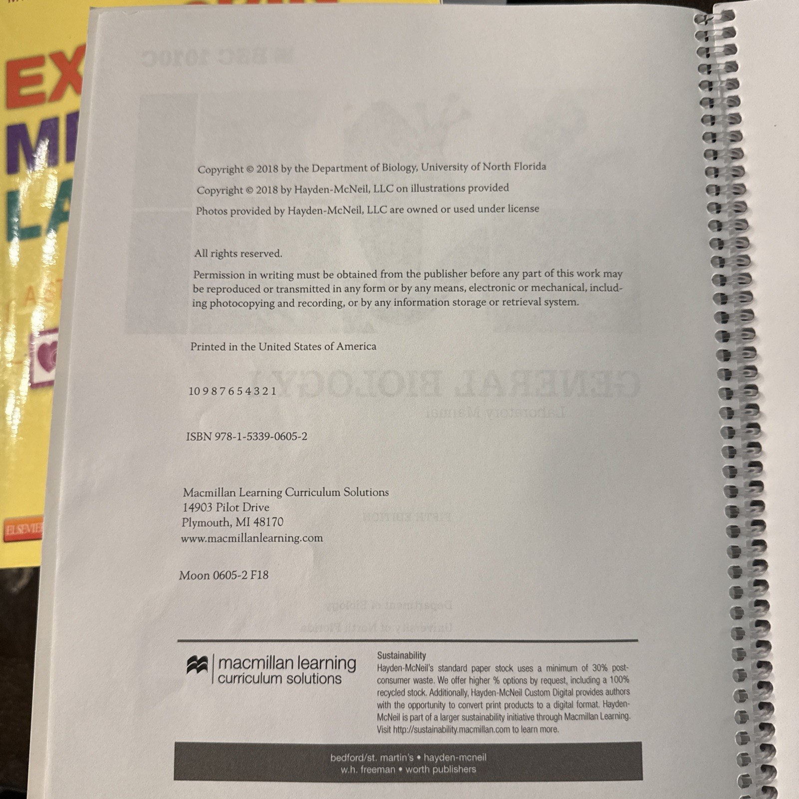 General Biology 1 BSC 1010c