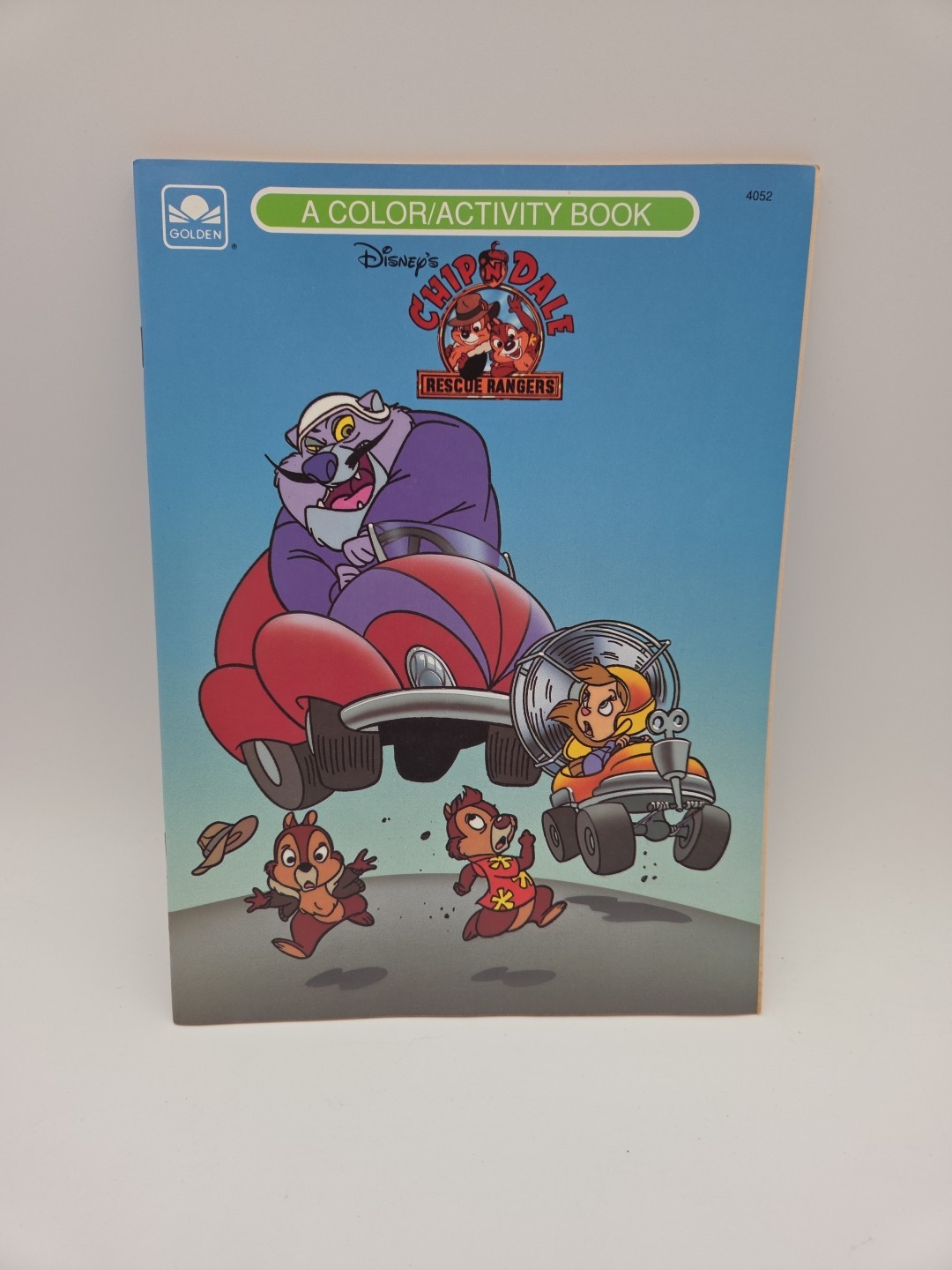Golden 1989 Color/Activity Book Disney’s Chip N Dale Rescue Rangers 4052 – Blank
