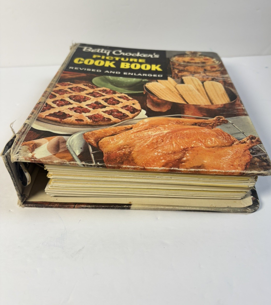 Betty Crocker’s Picture 5-Ring BINDER Cook Book Revised & Enlarged 1956 USA
