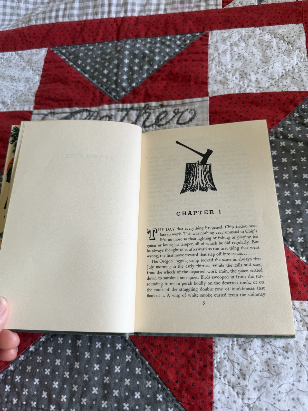 Crown Fire, Eloise Jarvis McGraw, 1951 Hardcover Vintage Children’s Book