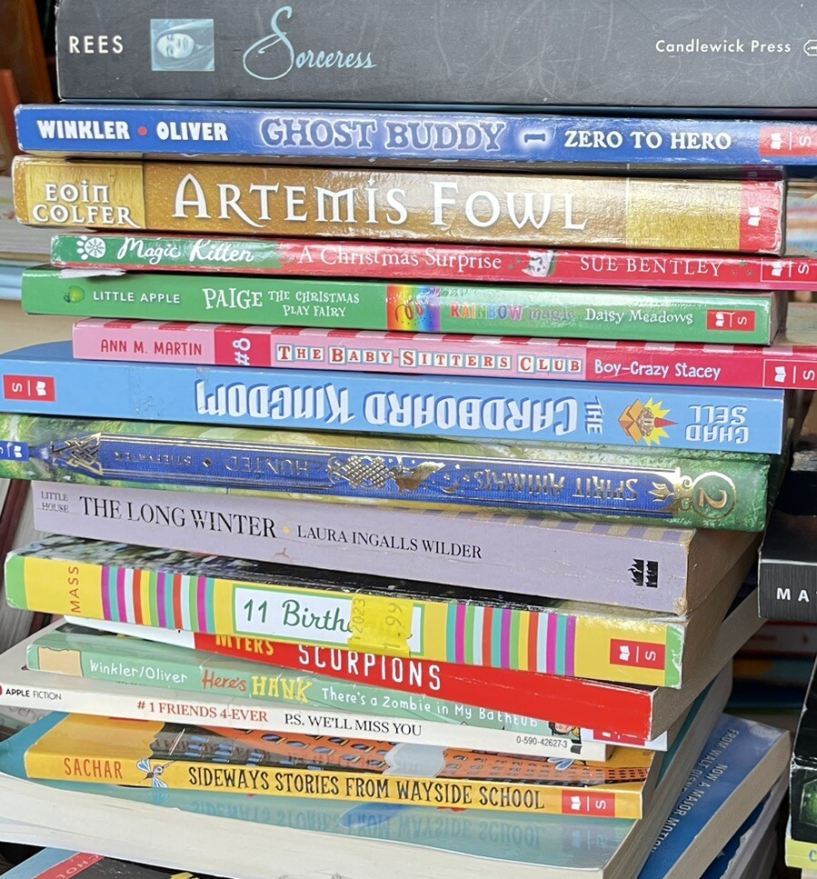 Middle School Books Lot Of 10 Hc Condition Topics Age 10 Random Mix Homeschool