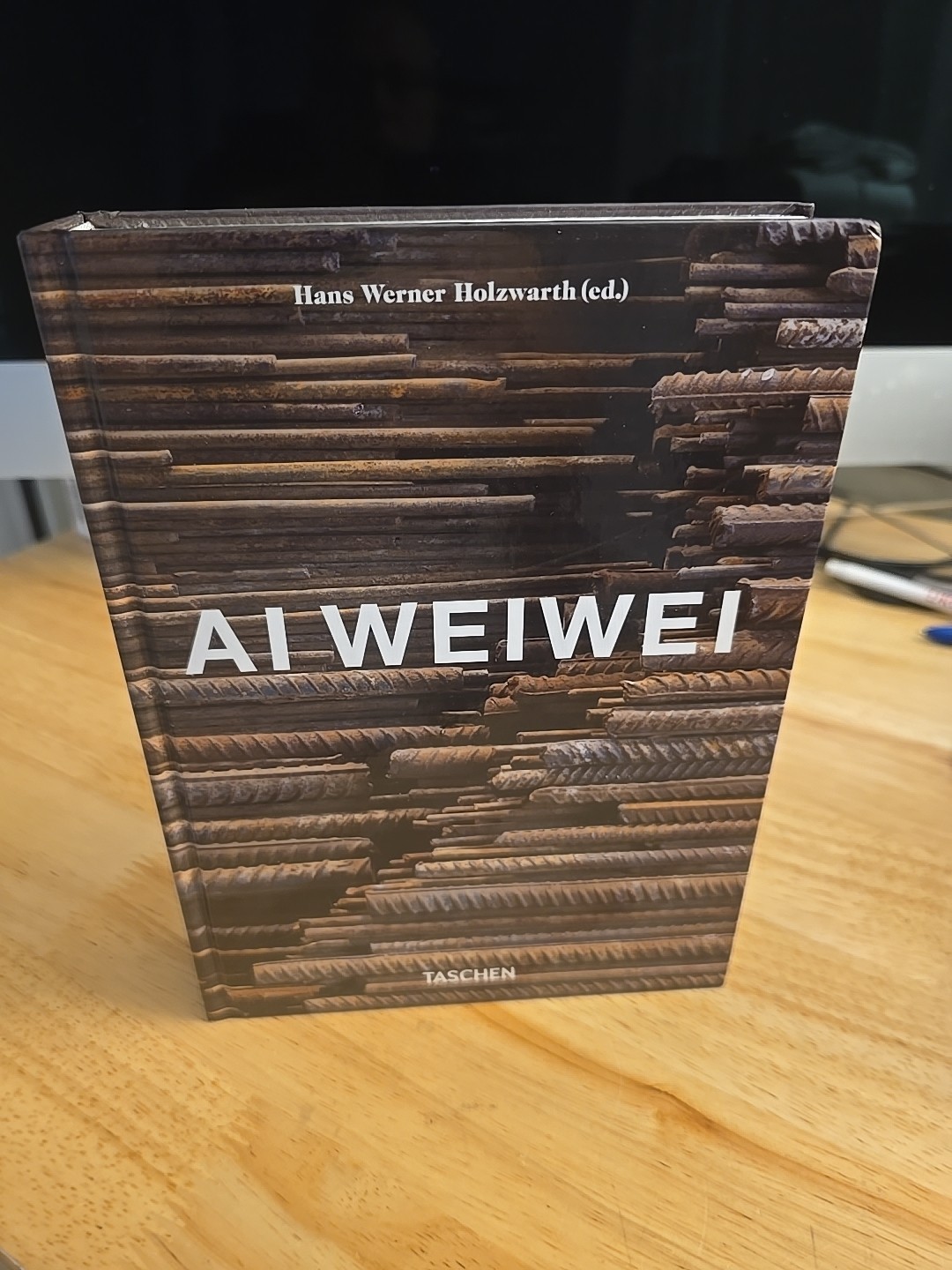 AI Weiwei Hardcover – Taschen 40 – by Hans Werner Holzwarth – Mint Condition