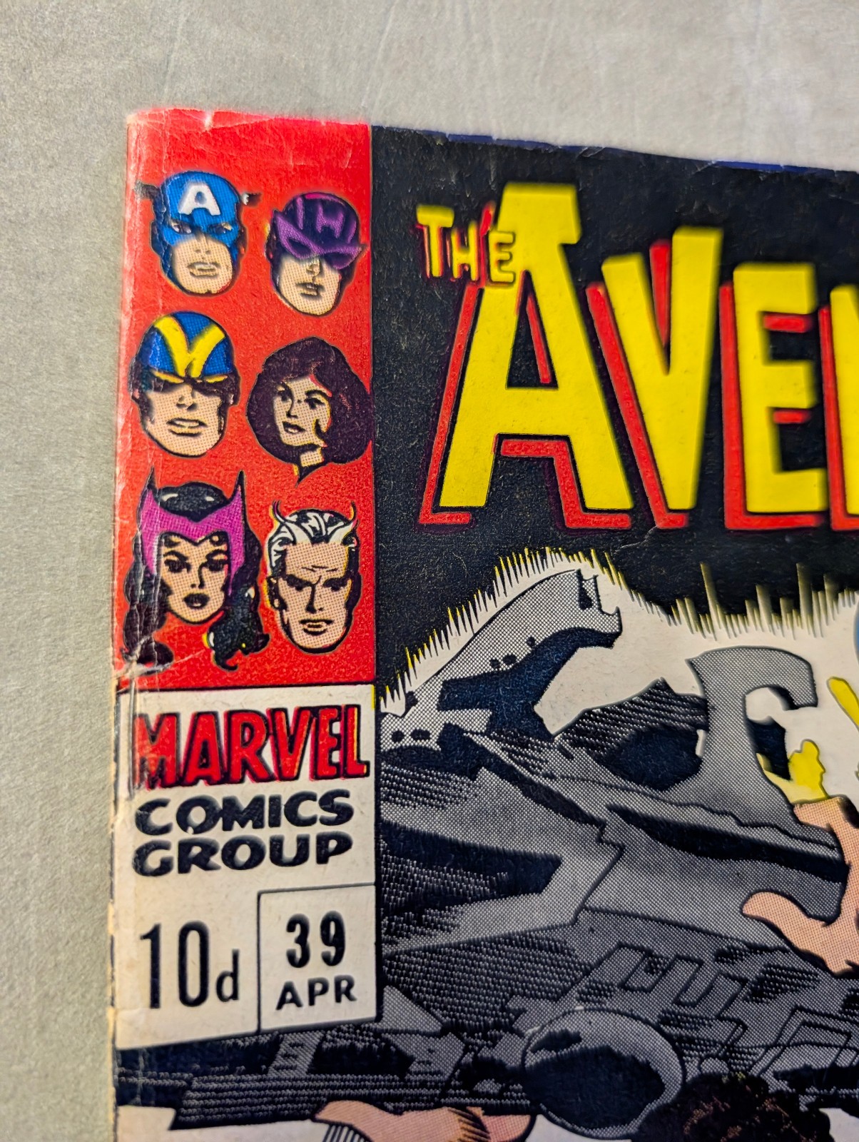 Avengers #39, Marvel Comics, April 1967.