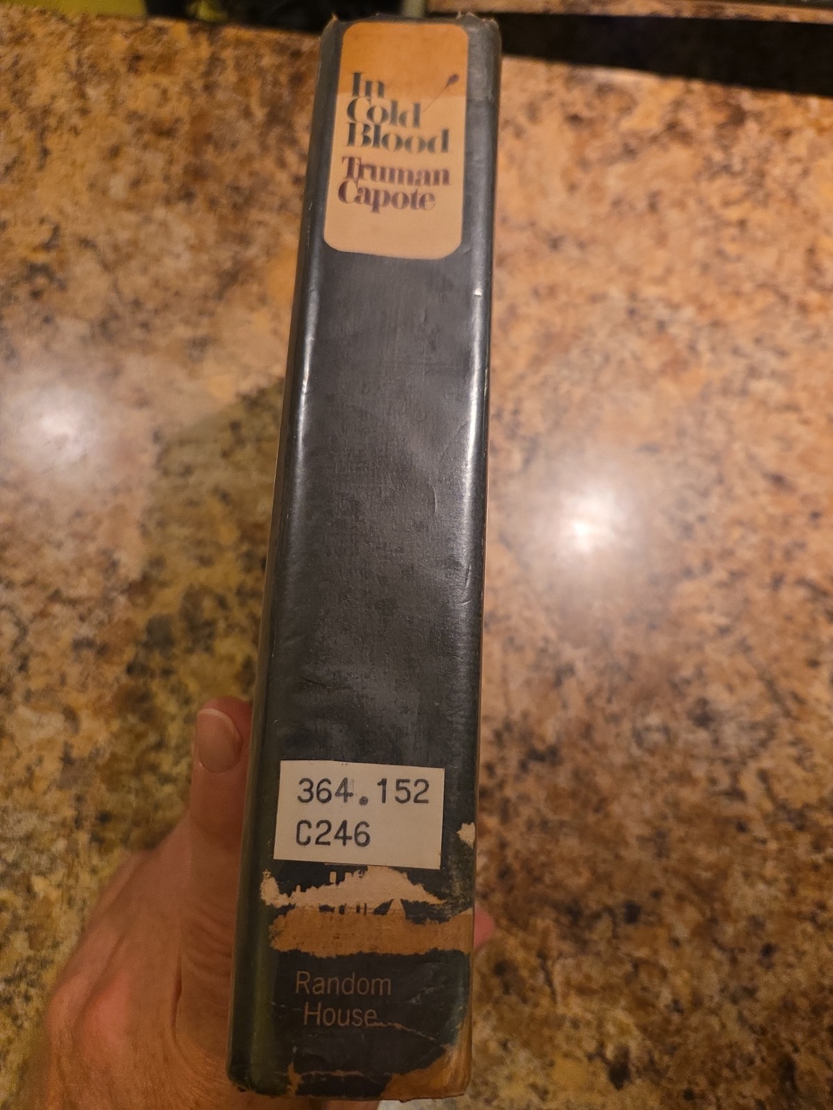 In Cold Blood by Truman Capote 1965 1st Edition/1st Printing Random House HCDJ