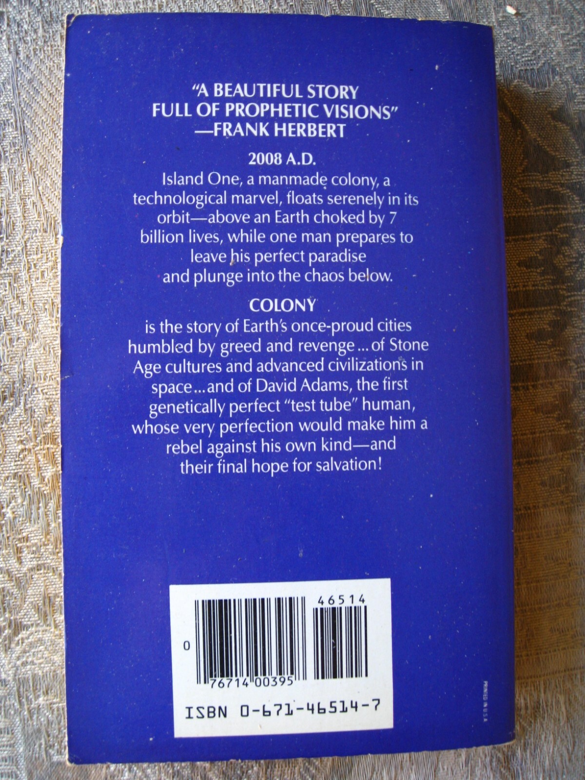 Ben Bova – Colony – 1978 – paperback