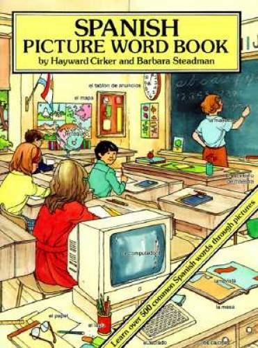 Spanish Picture Word Book (Dover Children’s Language Activity Books) – GOOD