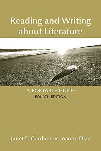 Reading and Writing About Literature – Paperback By Gardner, Janet E. – GOOD