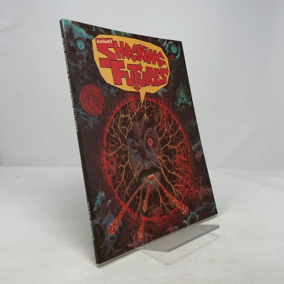 Shocking Futures by Alan Moore PB First Edition Like New 1986