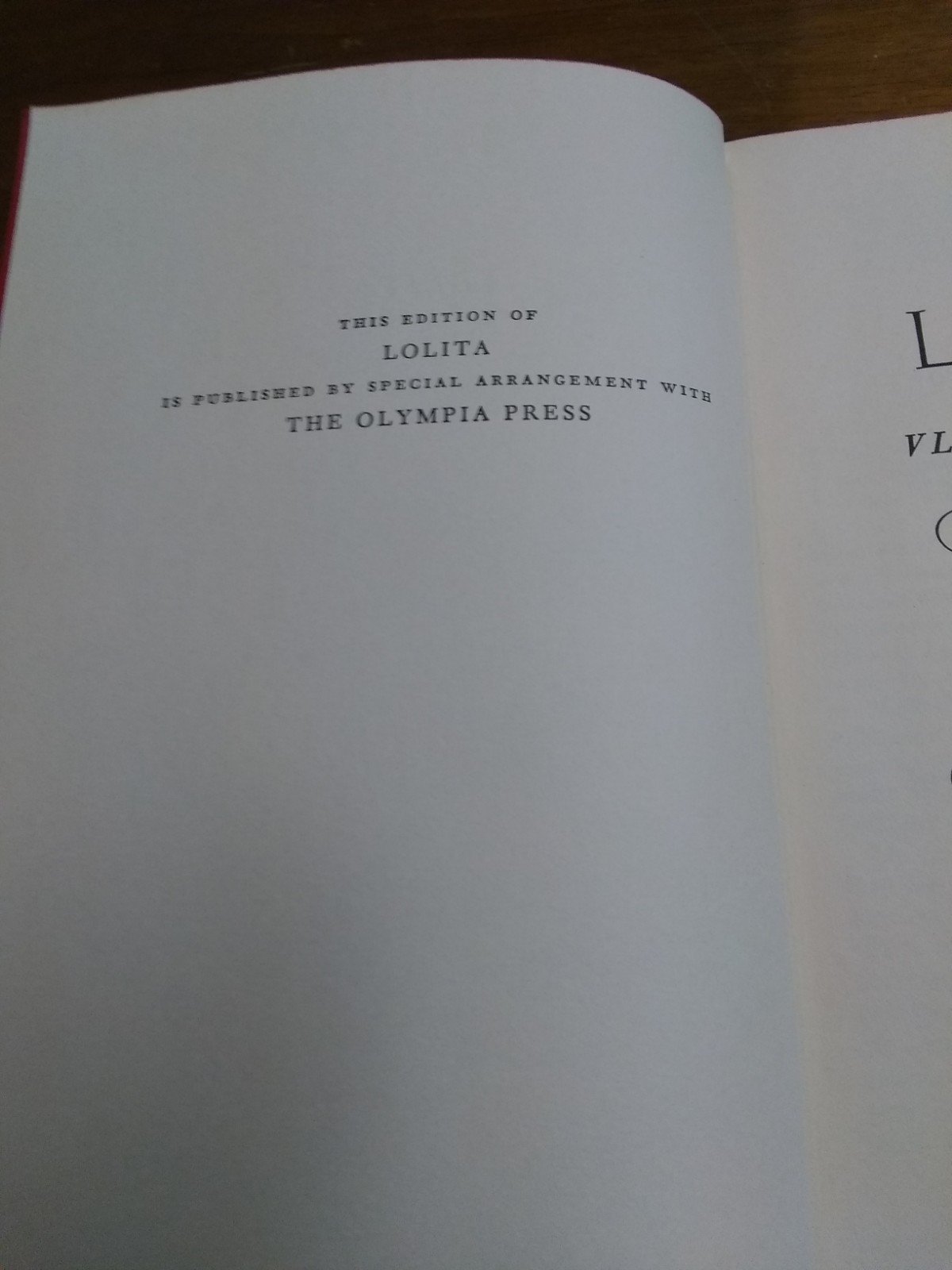 Lolita by Vladimir Nabokov, Fifteenth Impression Hardcover