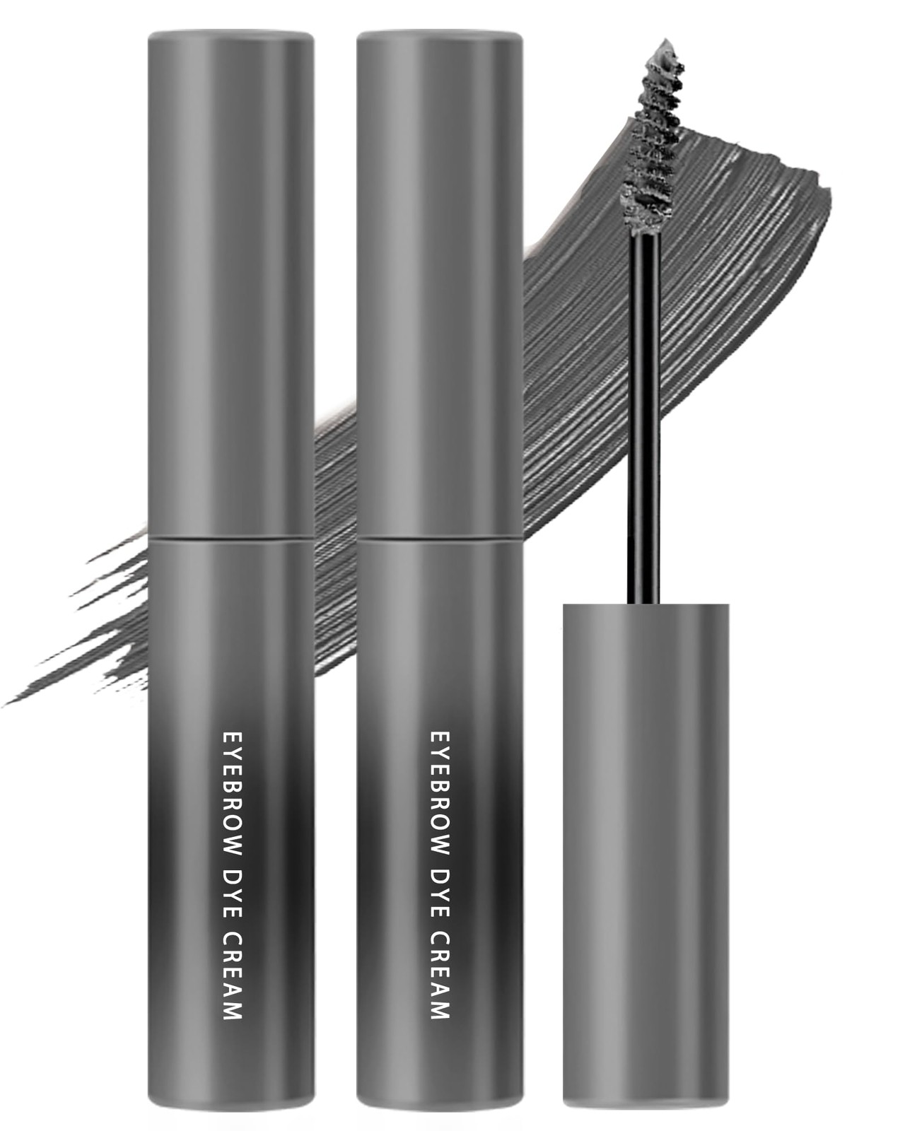 Cold Grey Tinted Eyebrow Gel,2 Pcs Long 0.07 Ounce (Pack of 2), 03#