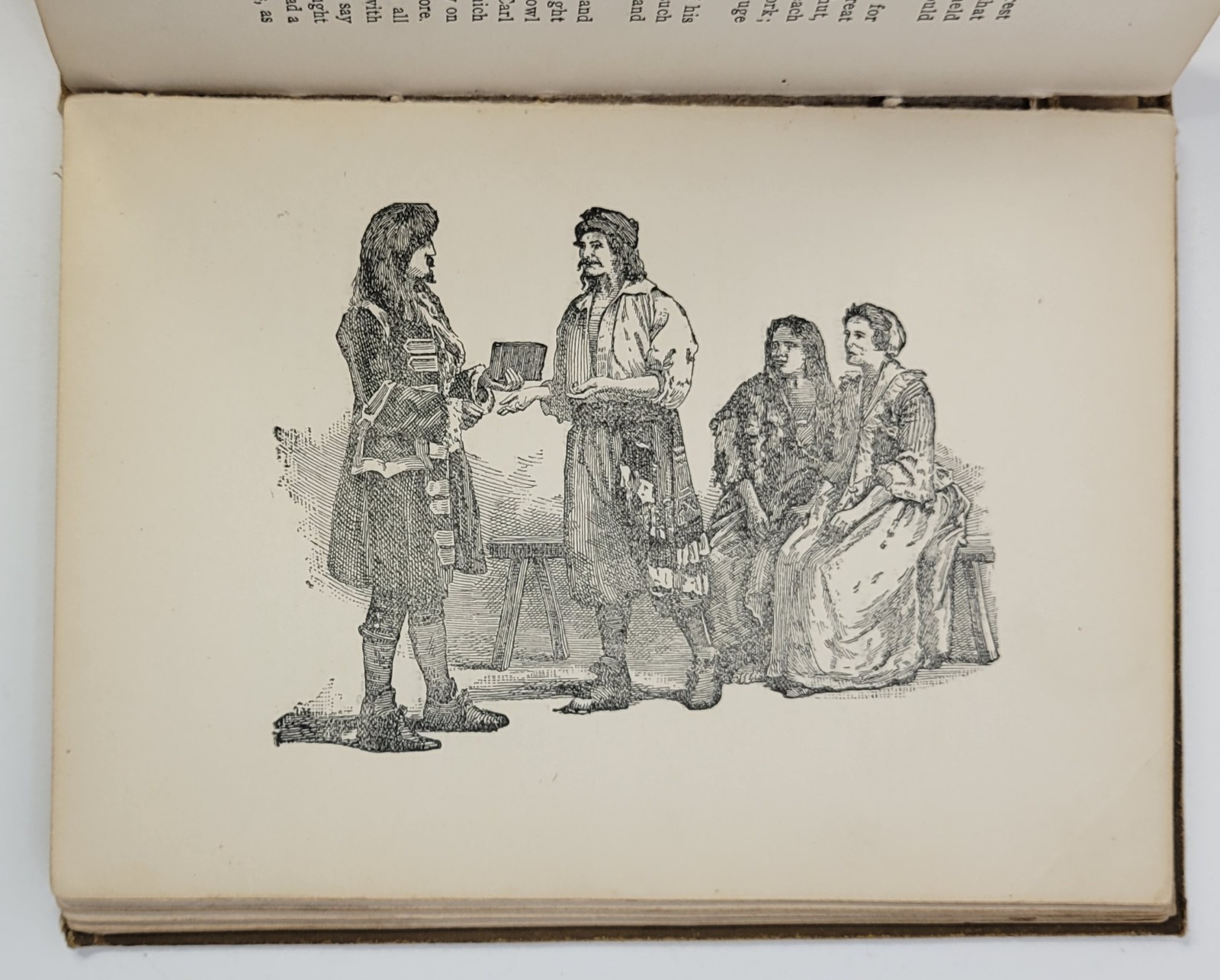 1890’s ROBINSON CRUSOE by Daniel Defoe, B&W Illustrations HC