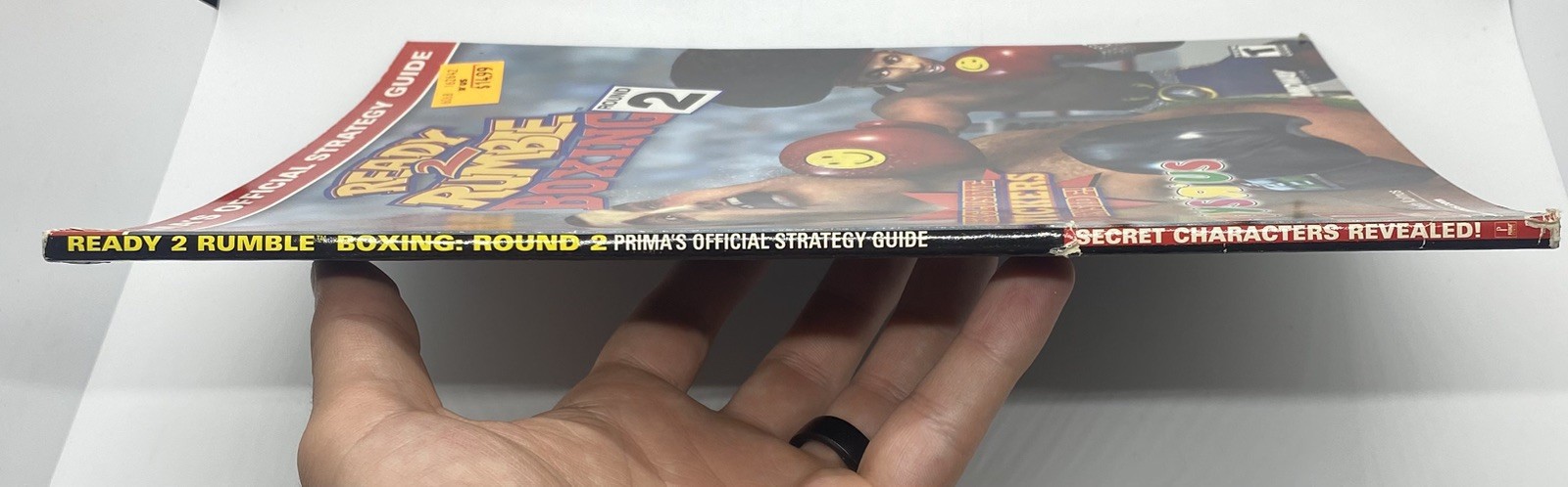 Ready 2 Rumble Boxing Round 2 Strategy Guide Stickers & Cards Toys R Us Edition