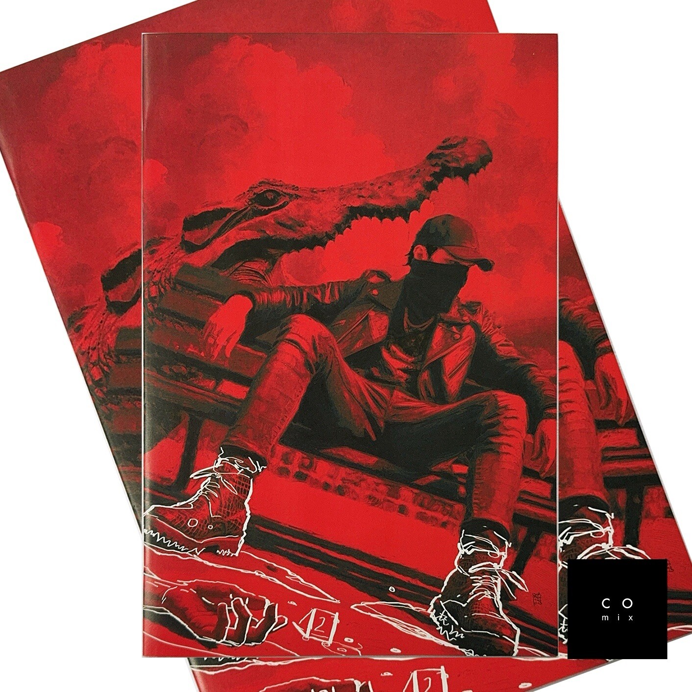 Crocodile Black #1 Andrea Sorrentino 1:10 Ratio Variant BOOM! Studios 2024 NM