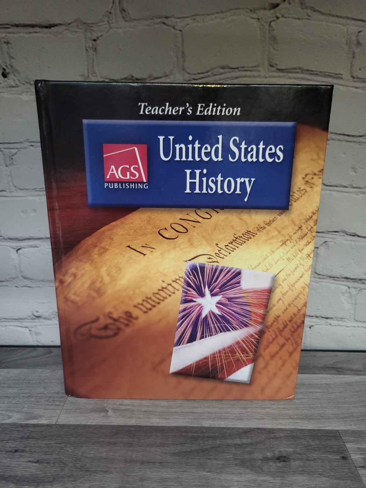 AGS Publishing United States History Student Workbook Teachers Hardcover Ed Set