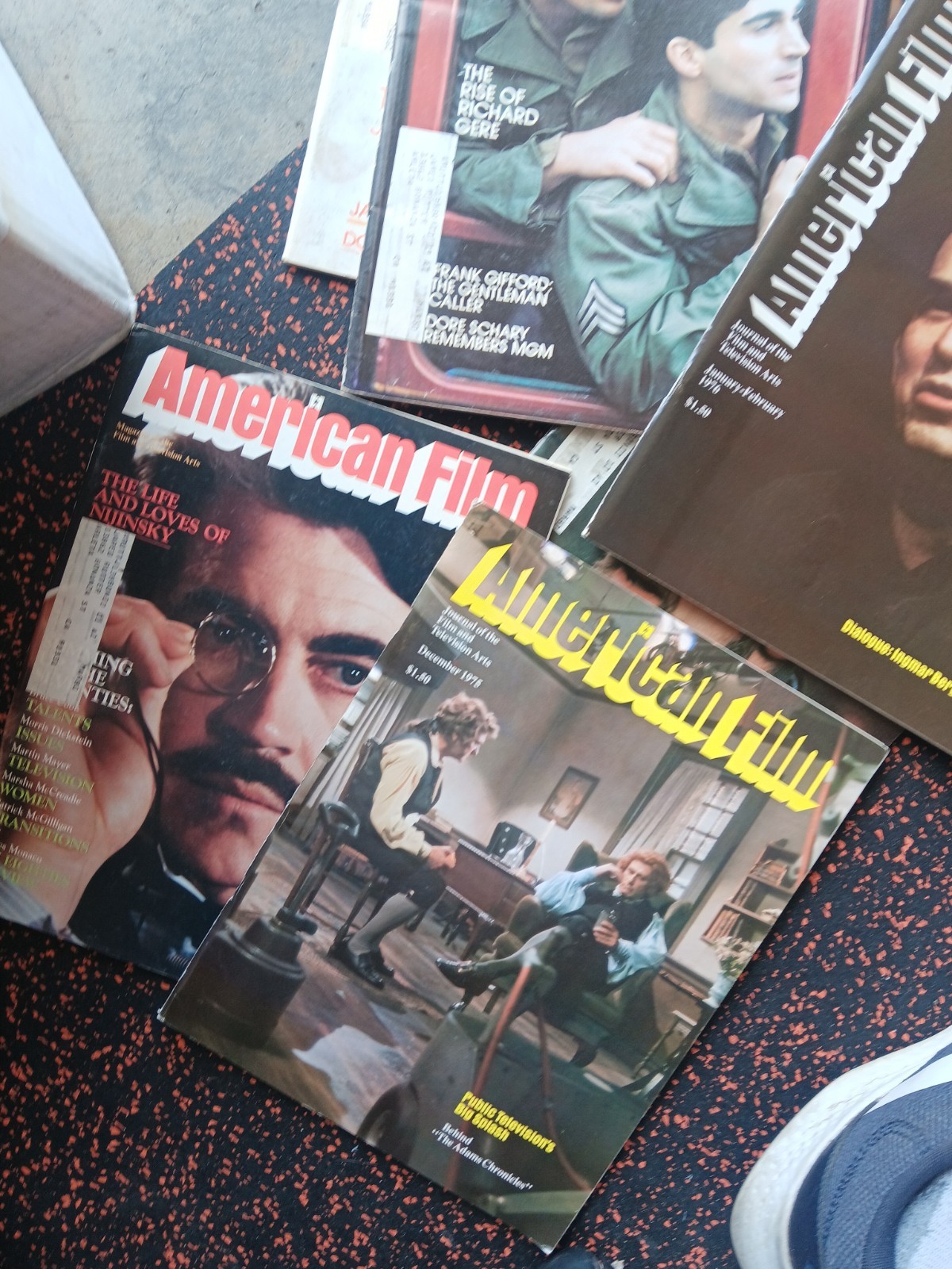American Film Magazine Lot Of 4 Flim Quarterly, Take One,and More Read.