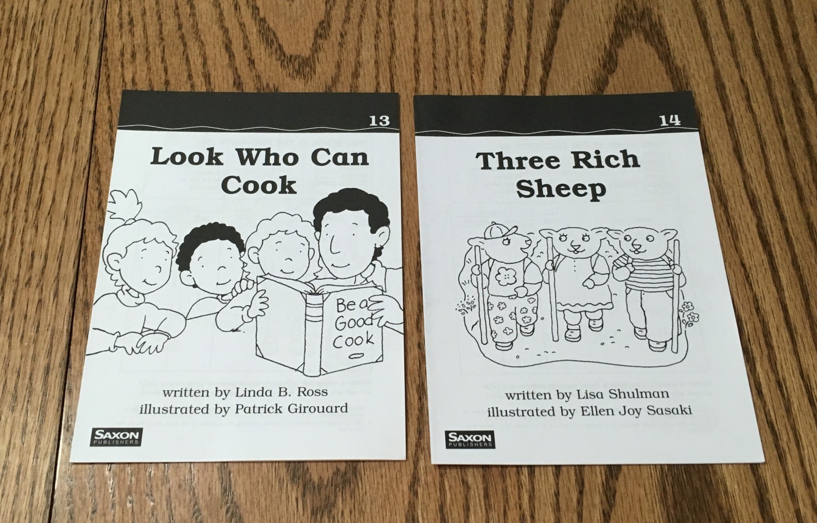 SAXON PHONICS & SPELLING KINDERGARTEN DECODABLE TAKE HOME READERS / BOOKS 1 – 16