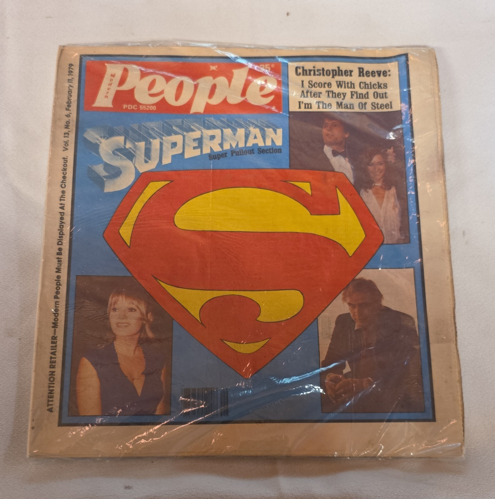 People Magazine Vol 13 #6 1979 Superman Cover Christopher Reeve
